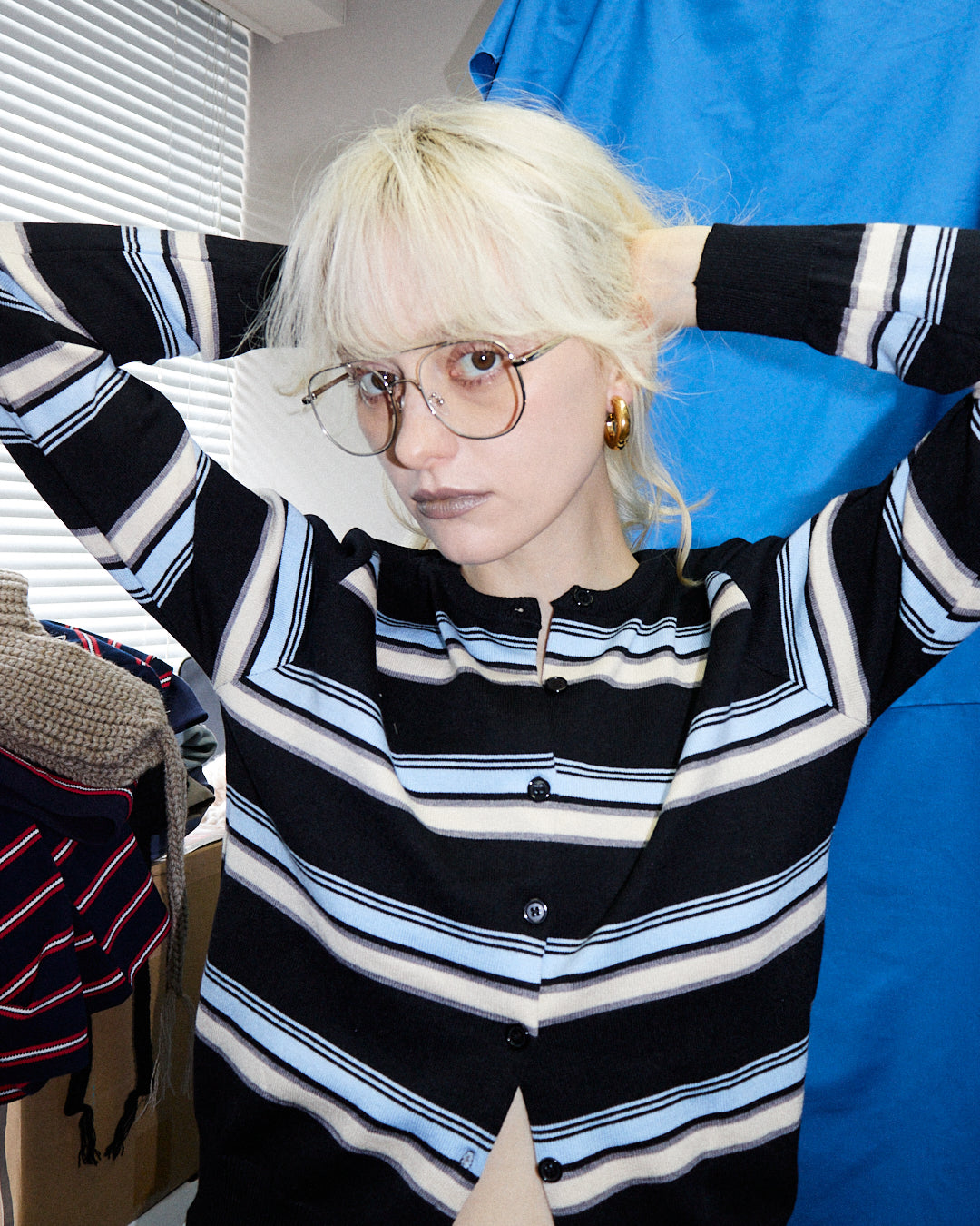 Classic Border Cardigan