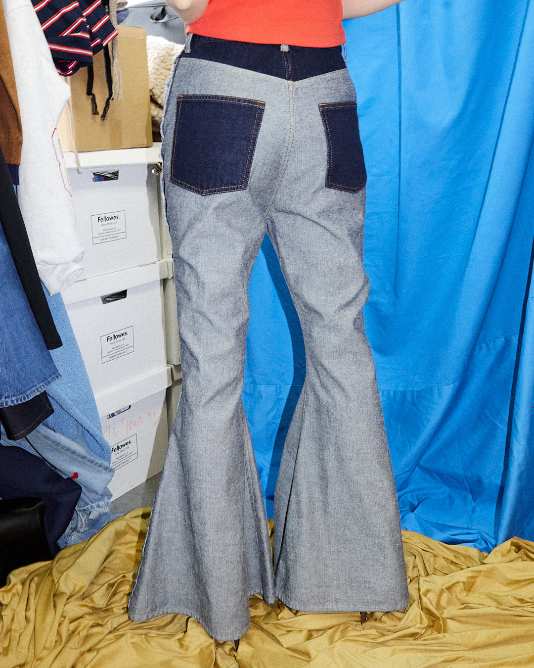 【PRE ORDER】Wide Bell Flare Denim