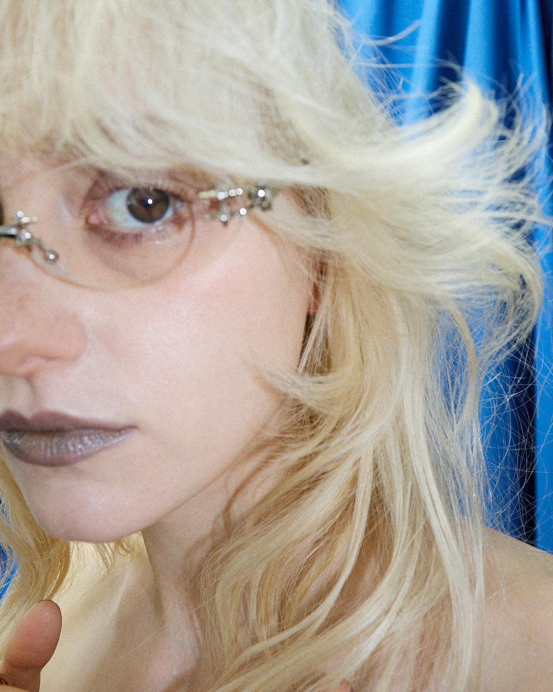 【W.E.Y】Sharp Muse Glasses