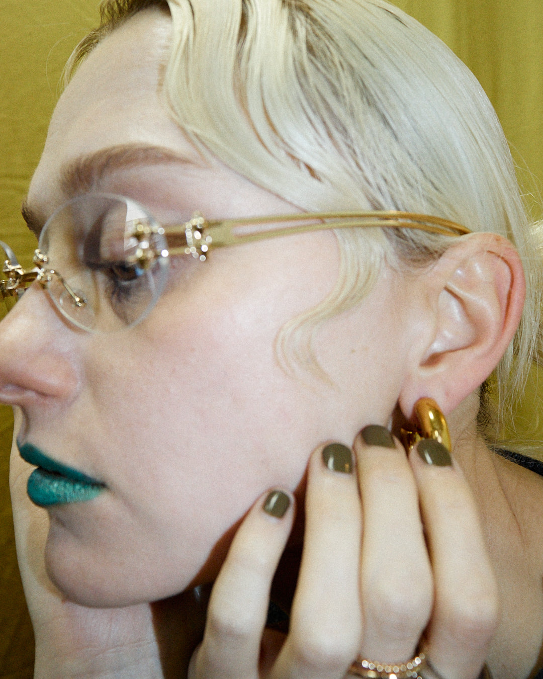 【W.E.Y】Sharp Muse Glasses