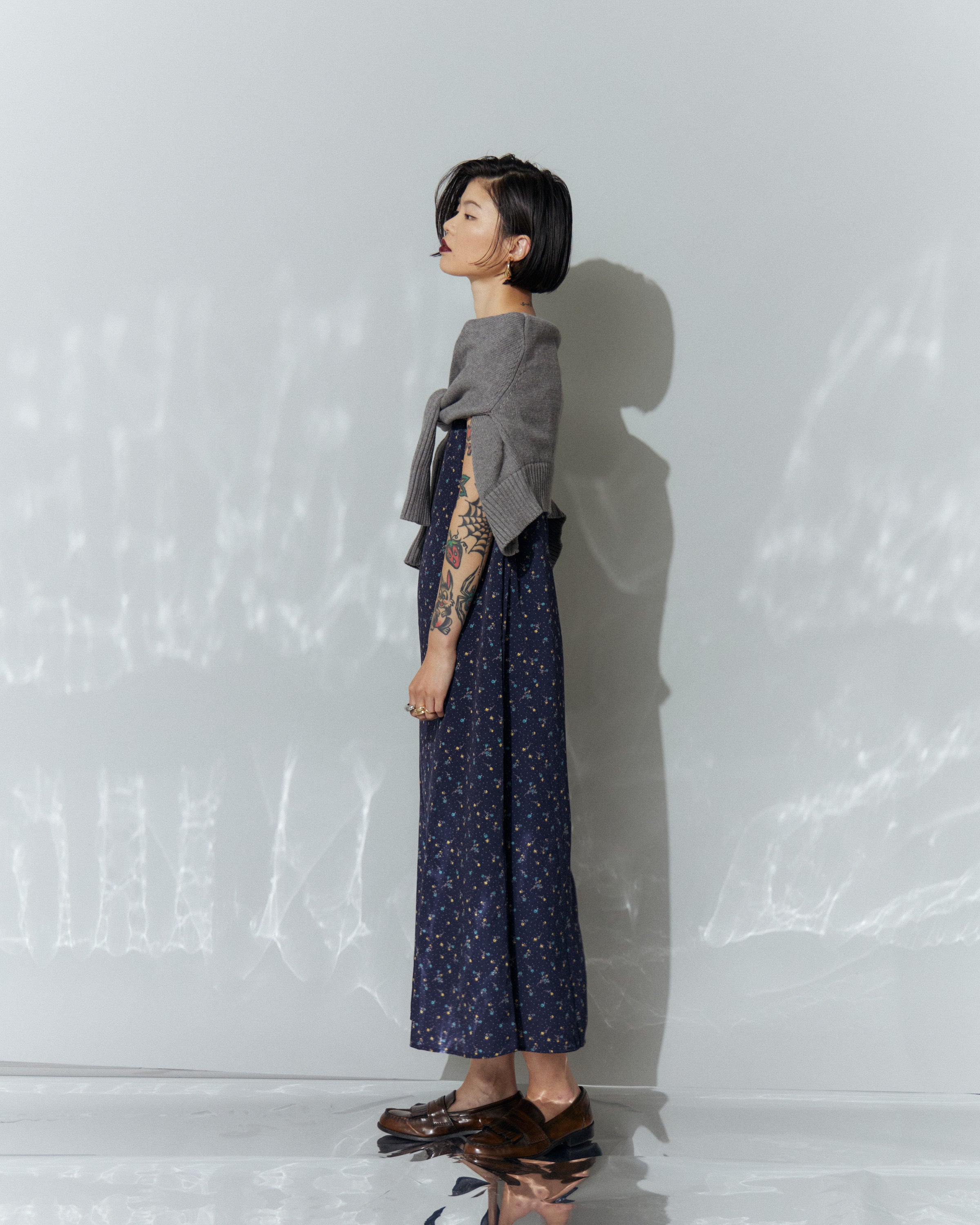 Flower Cami Long Dress