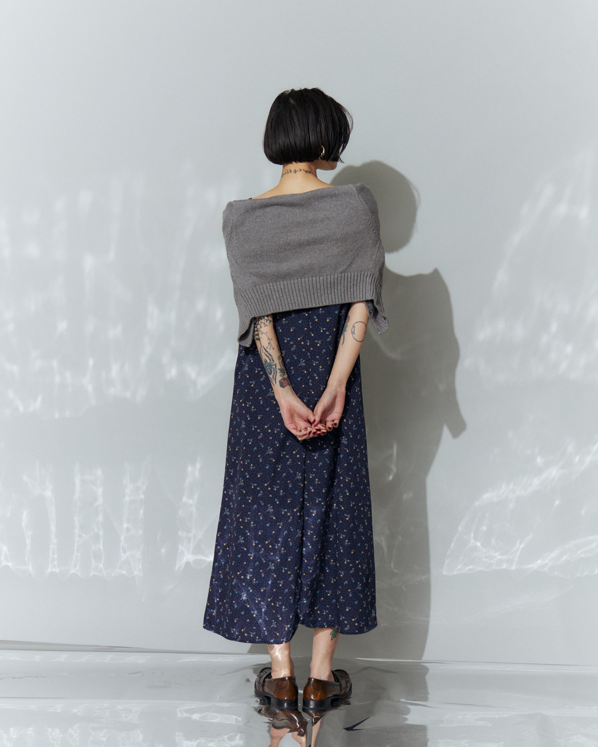 Flower Cami Long Dress
