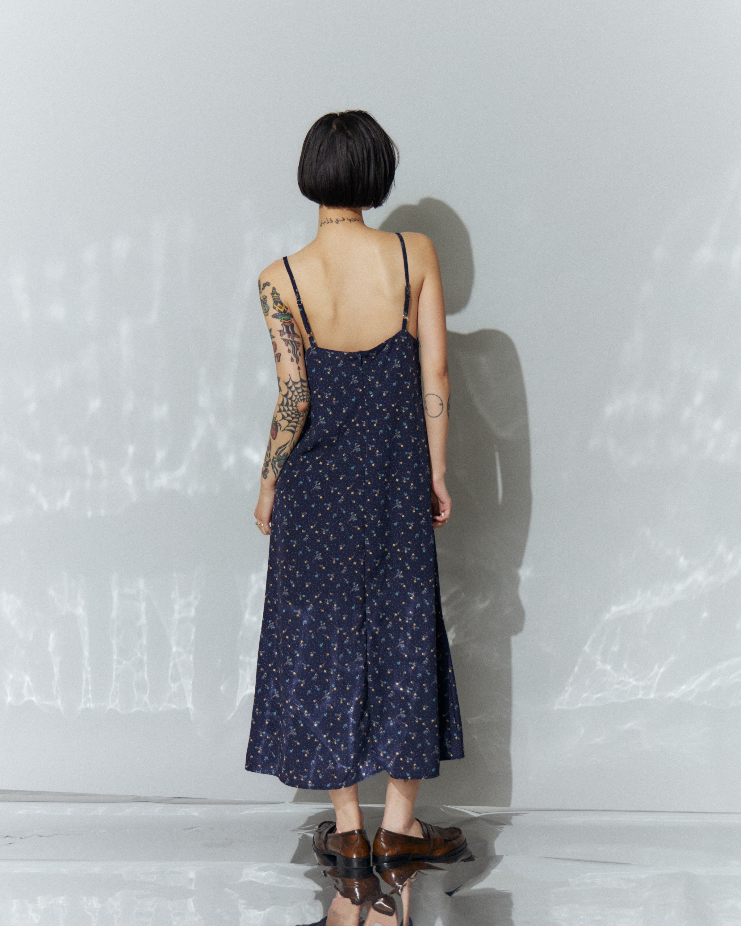 Flower Cami Long Dress