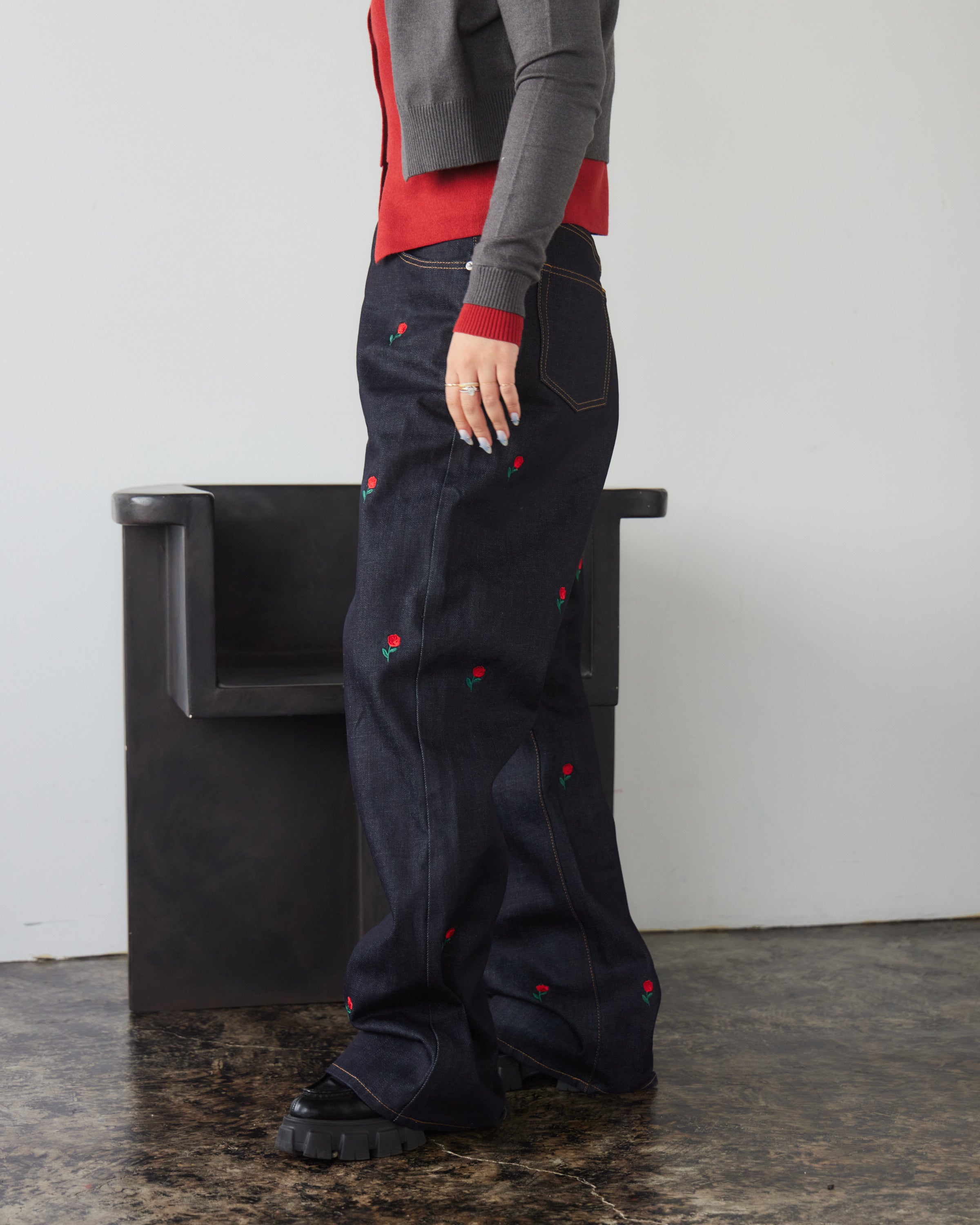 Playful Stitch Jeans