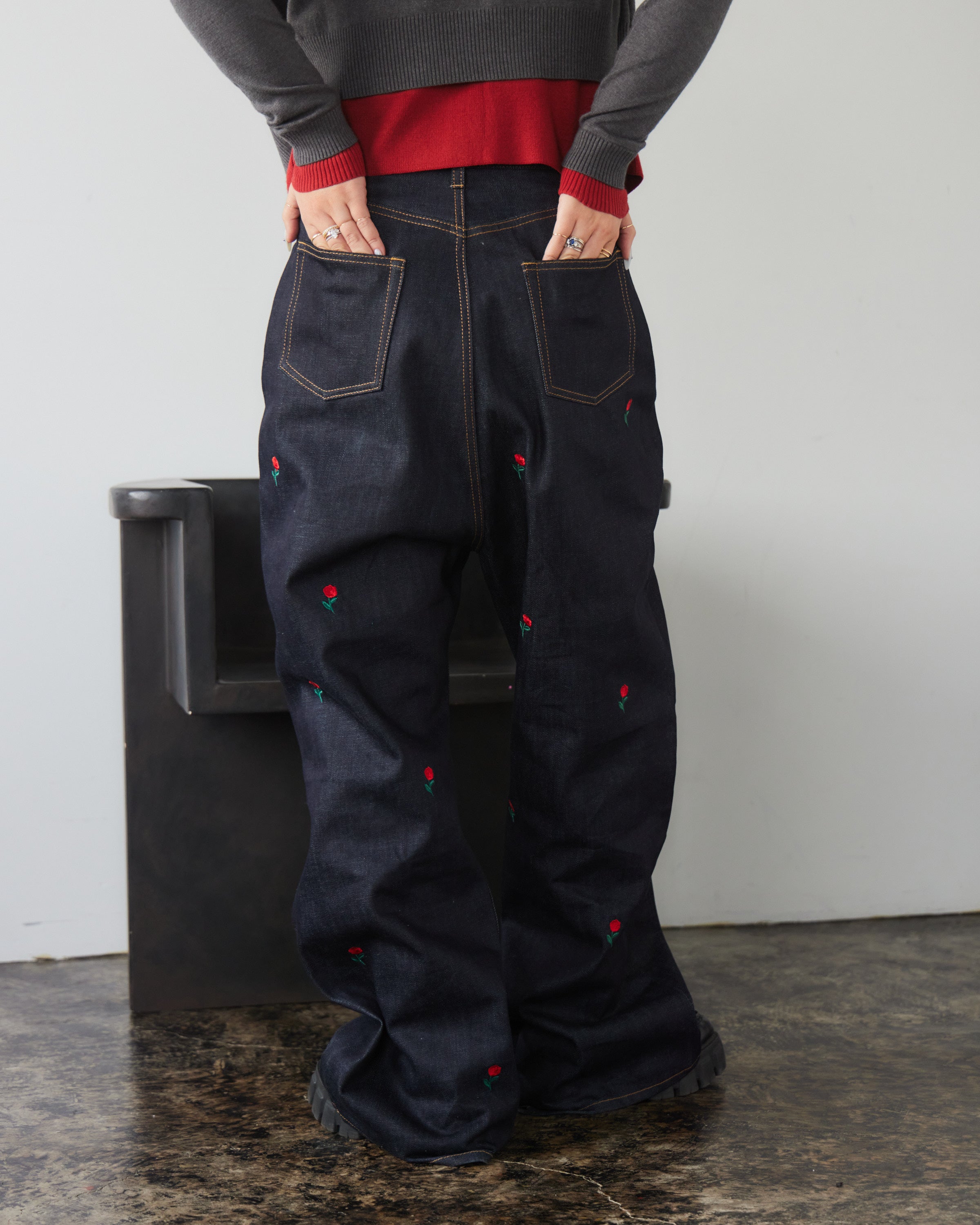 Playful Stitch Jeans