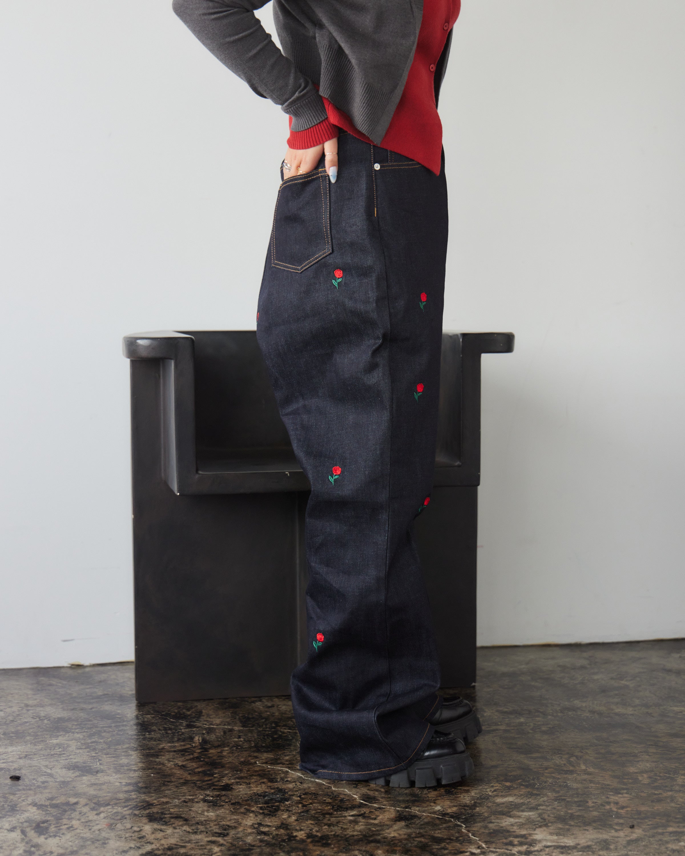 Playful Stitch Jeans