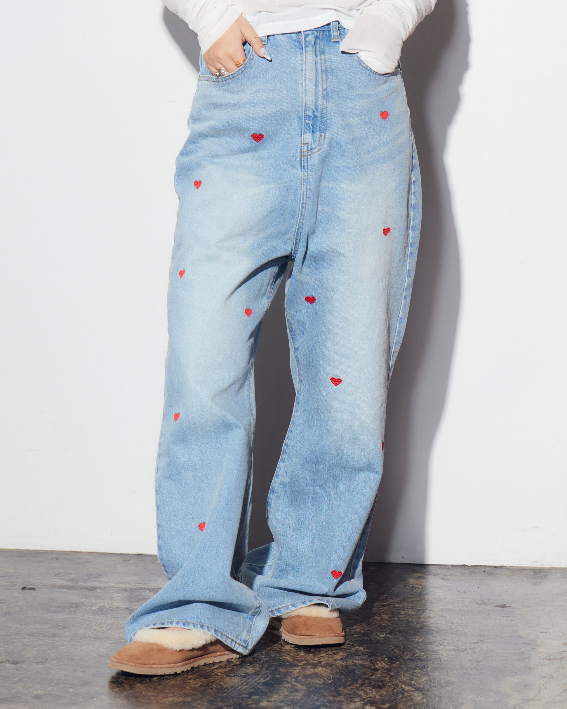 Playful Stitch Jeans