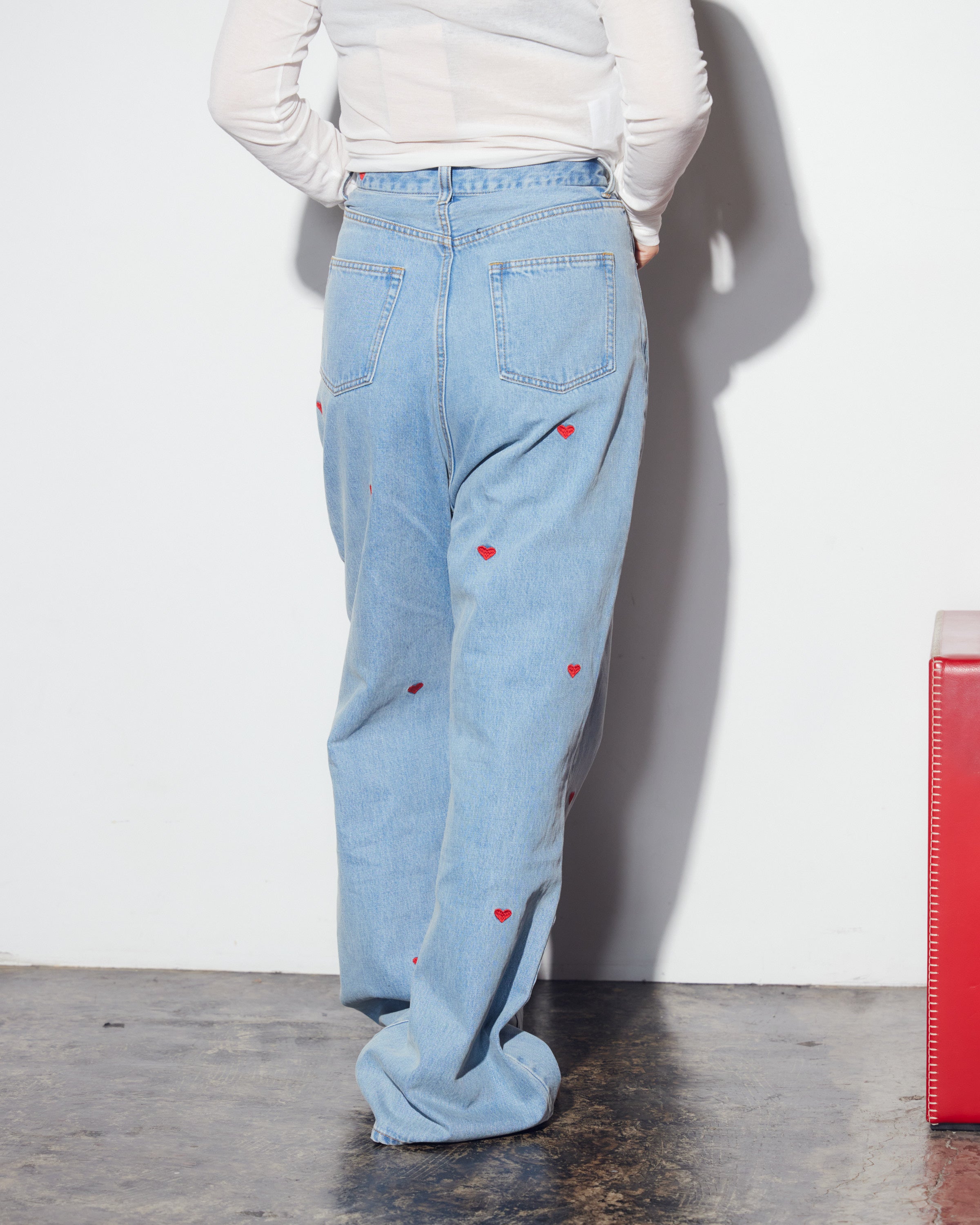 Playful Stitch Jeans