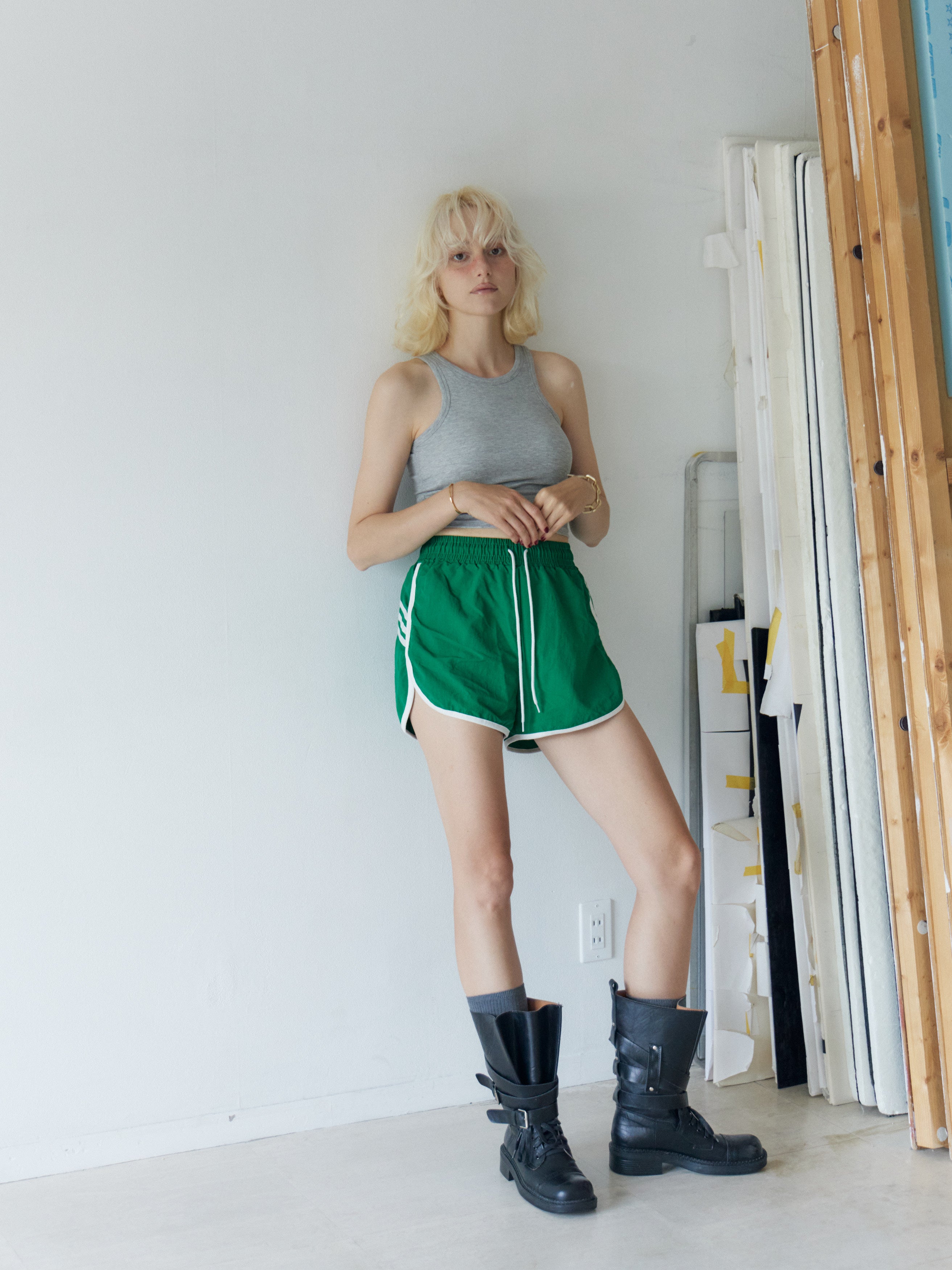 Retro Track Short Pants