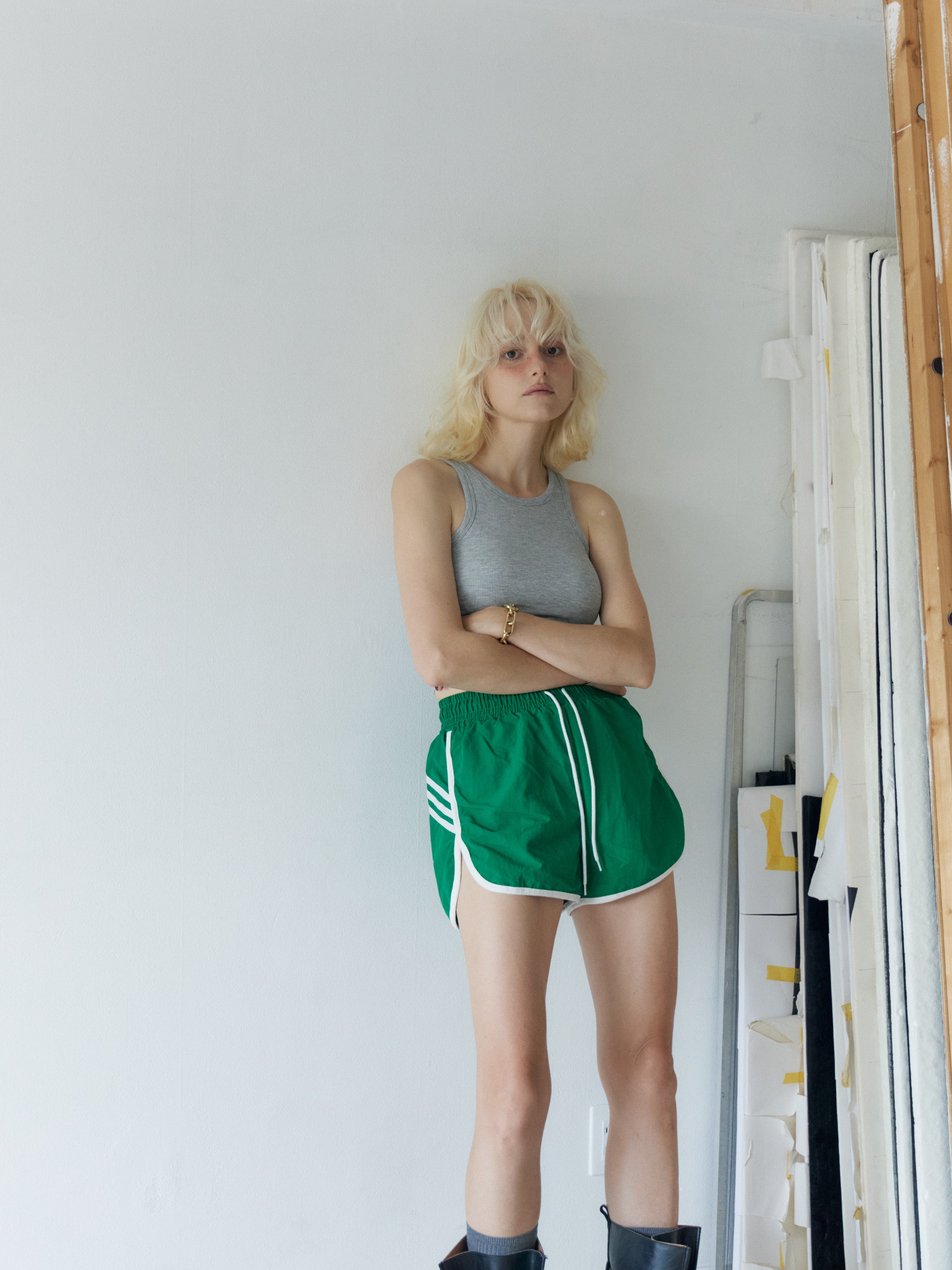 Retro Track Short Pants