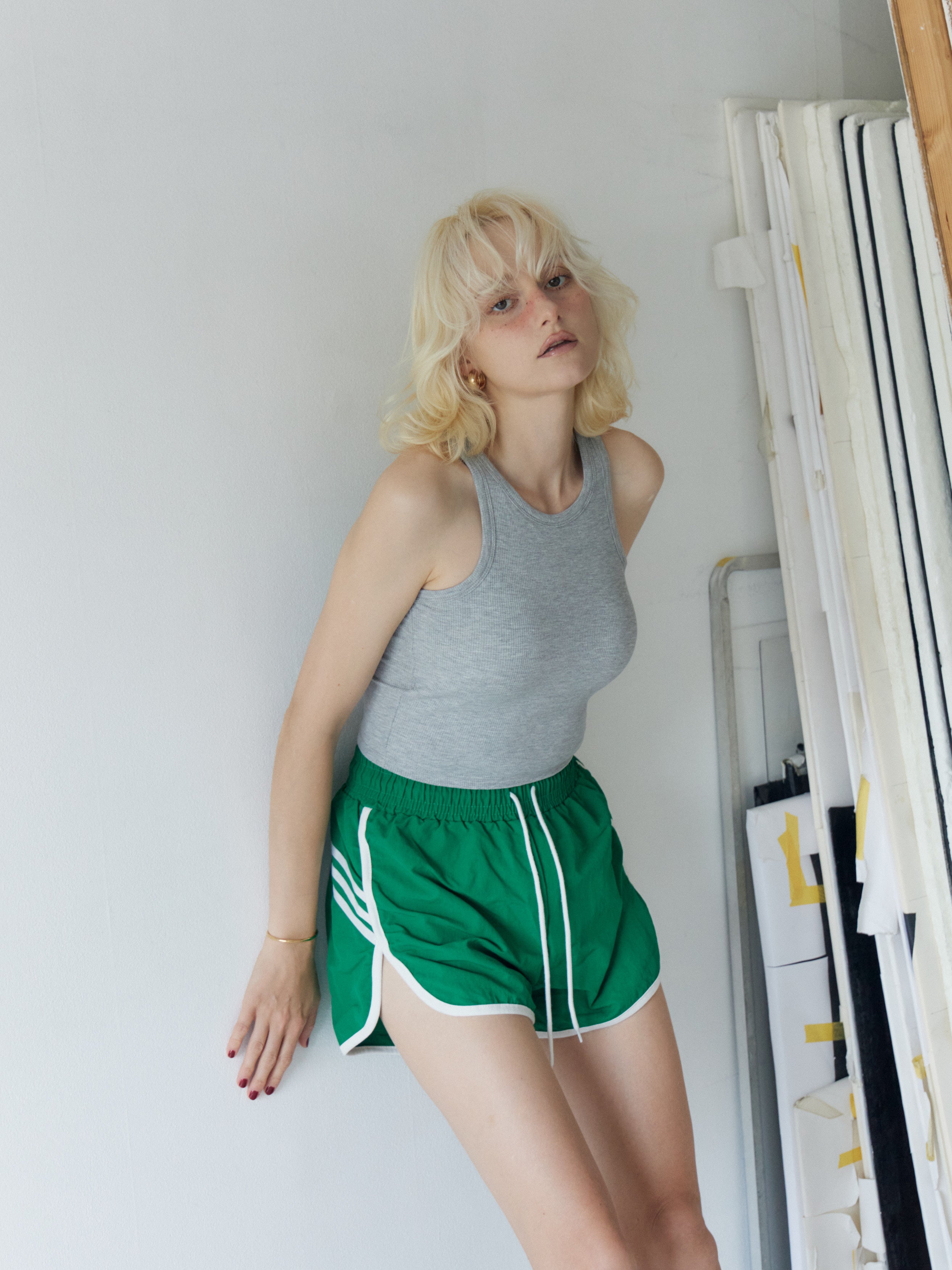 Retro Track Short Pants