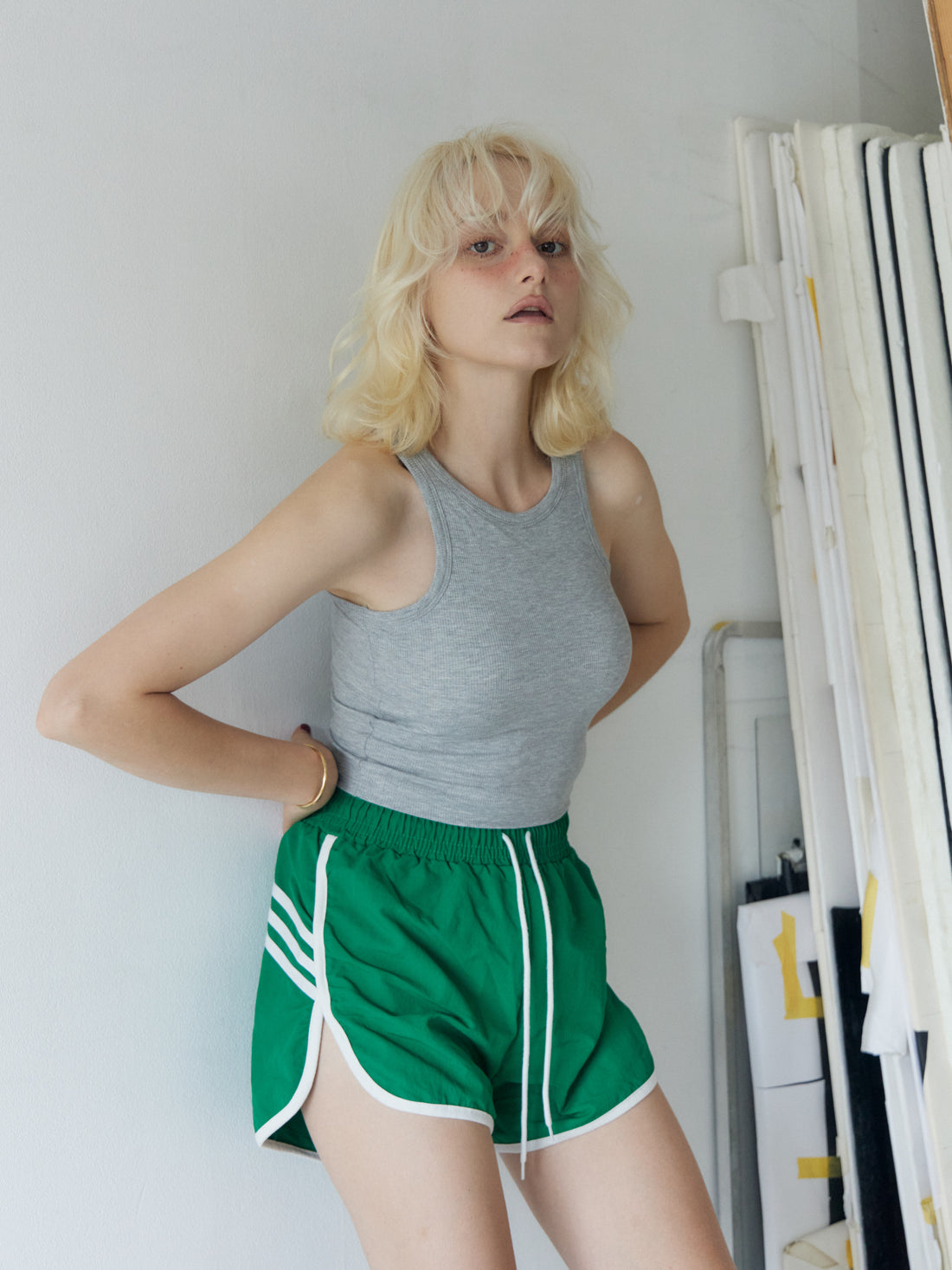 Retro Track Short Pants