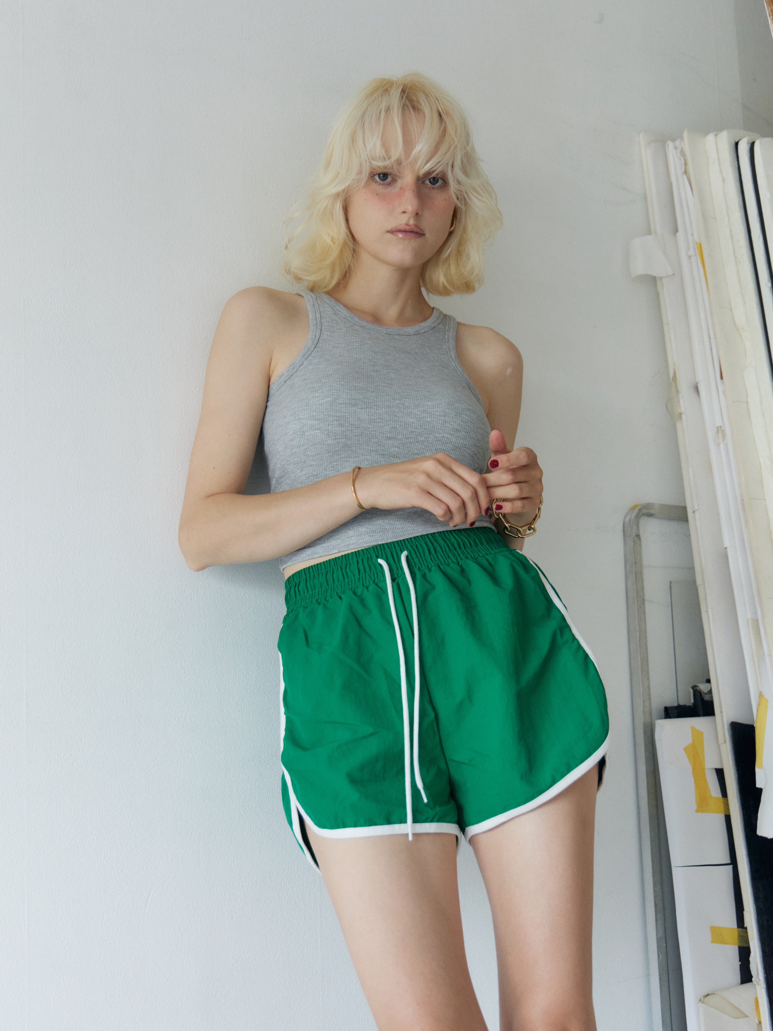 Retro Track Short Pants