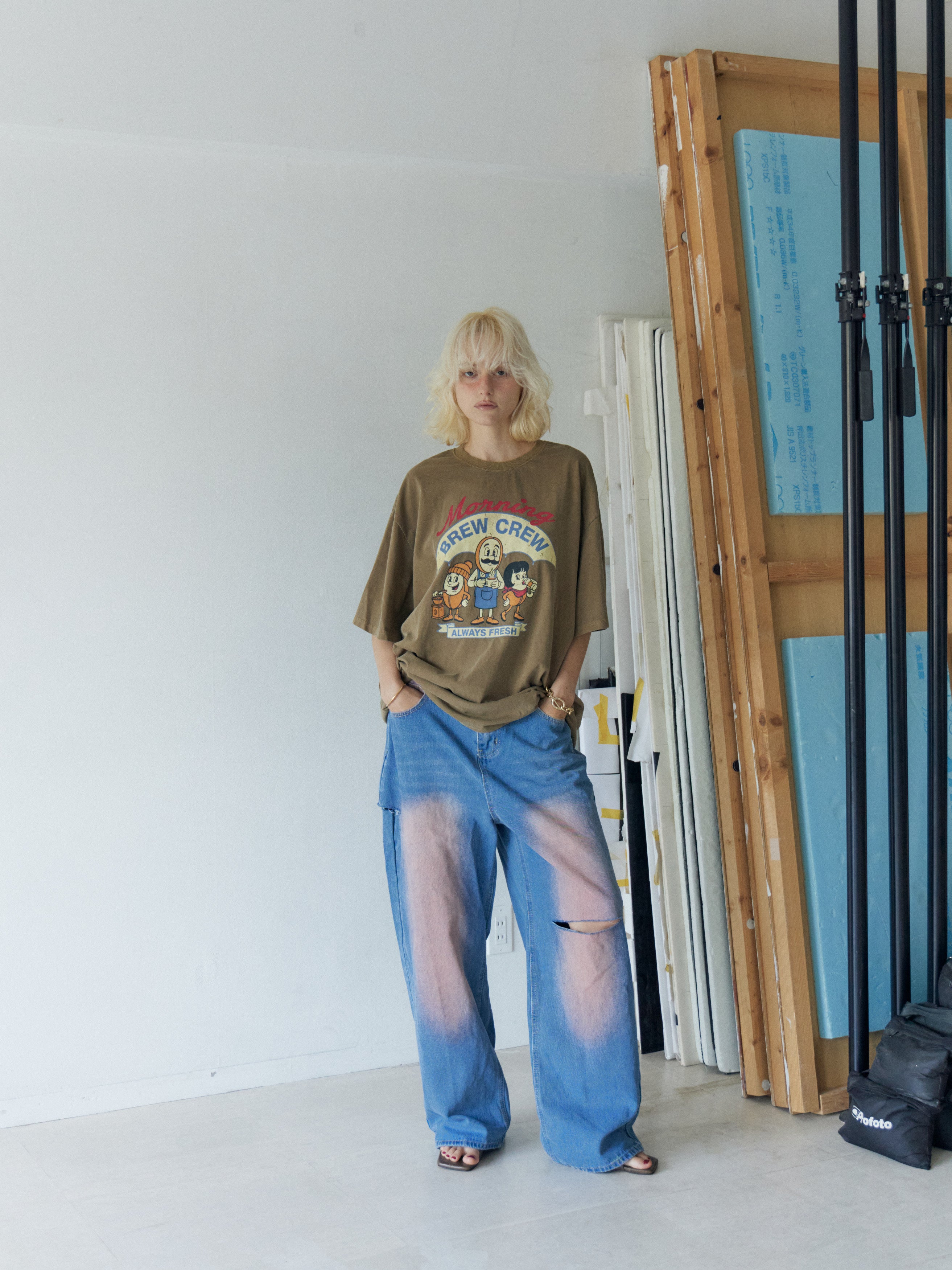 Morning Crew Vintage Tee