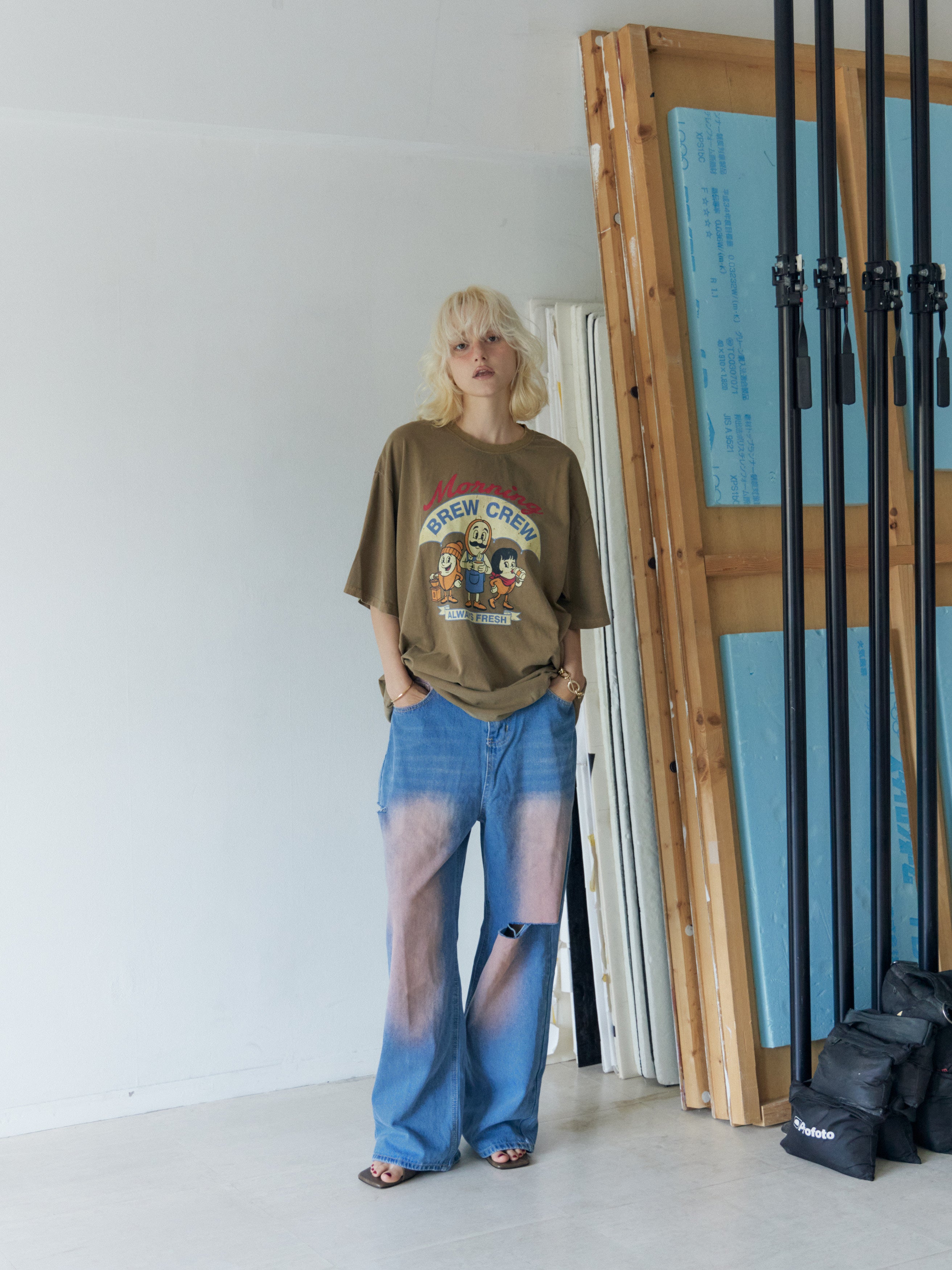 Morning Crew Vintage Tee