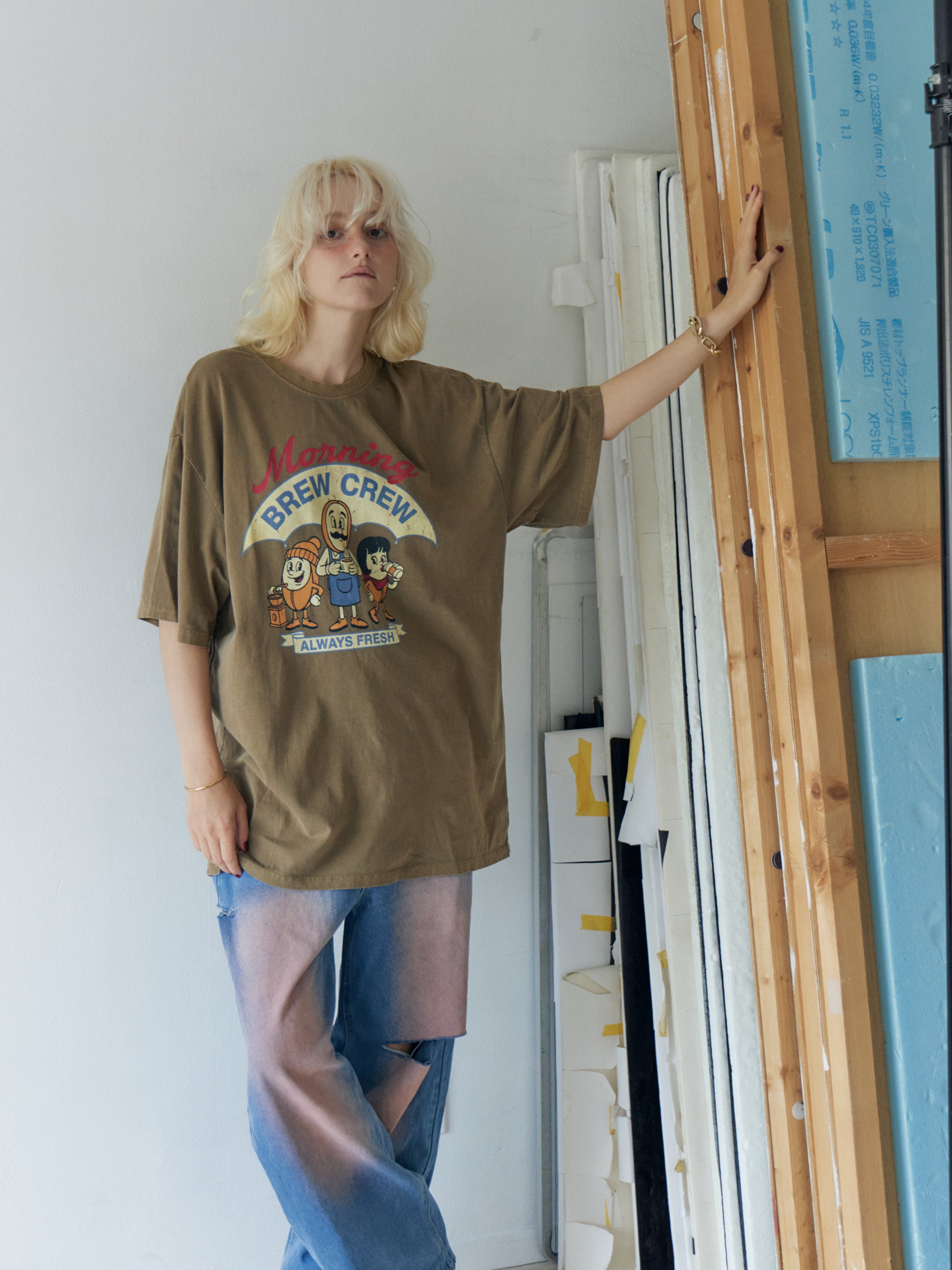 Morning Crew Vintage Tee