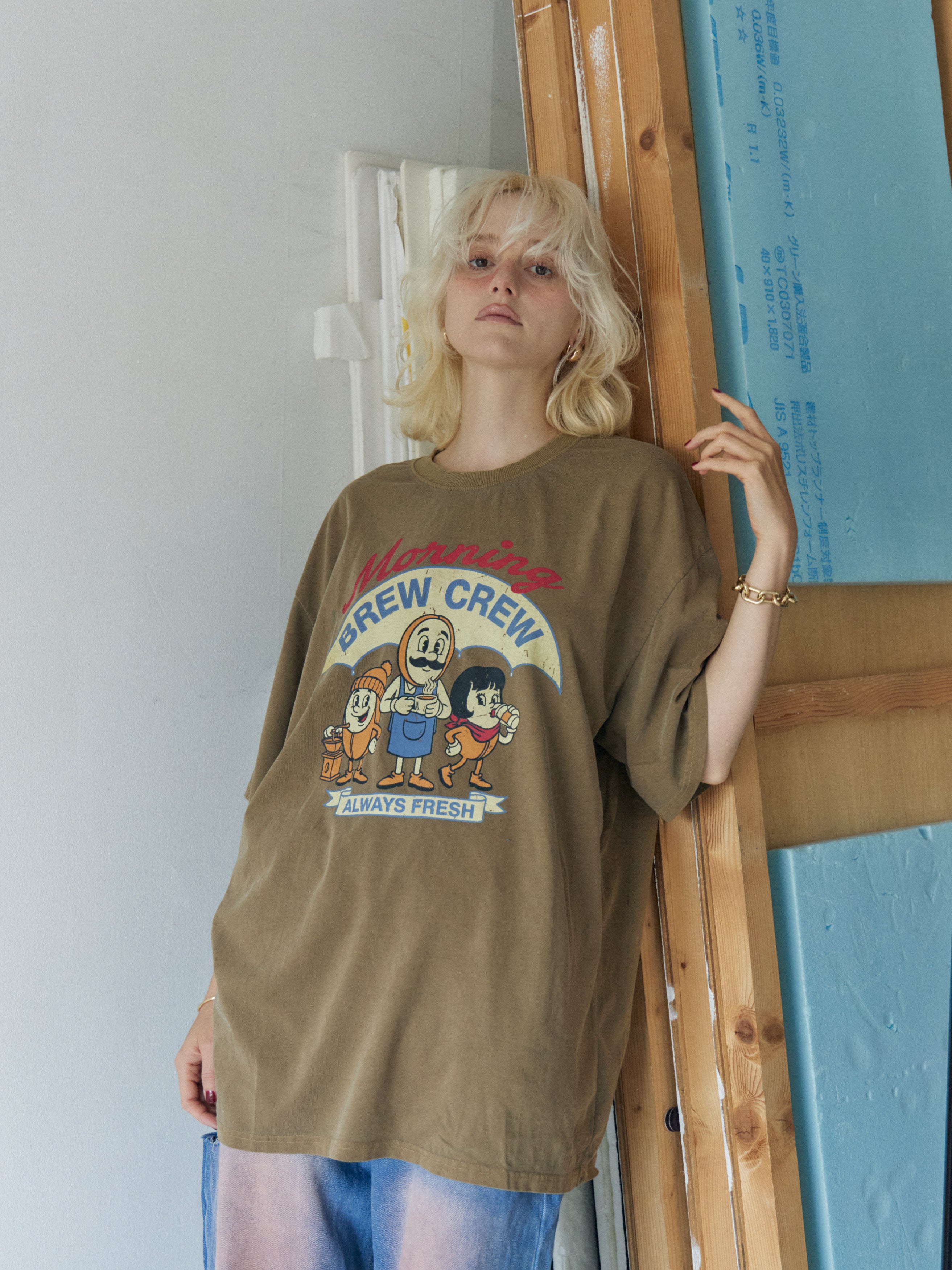 Morning Crew Vintage Tee