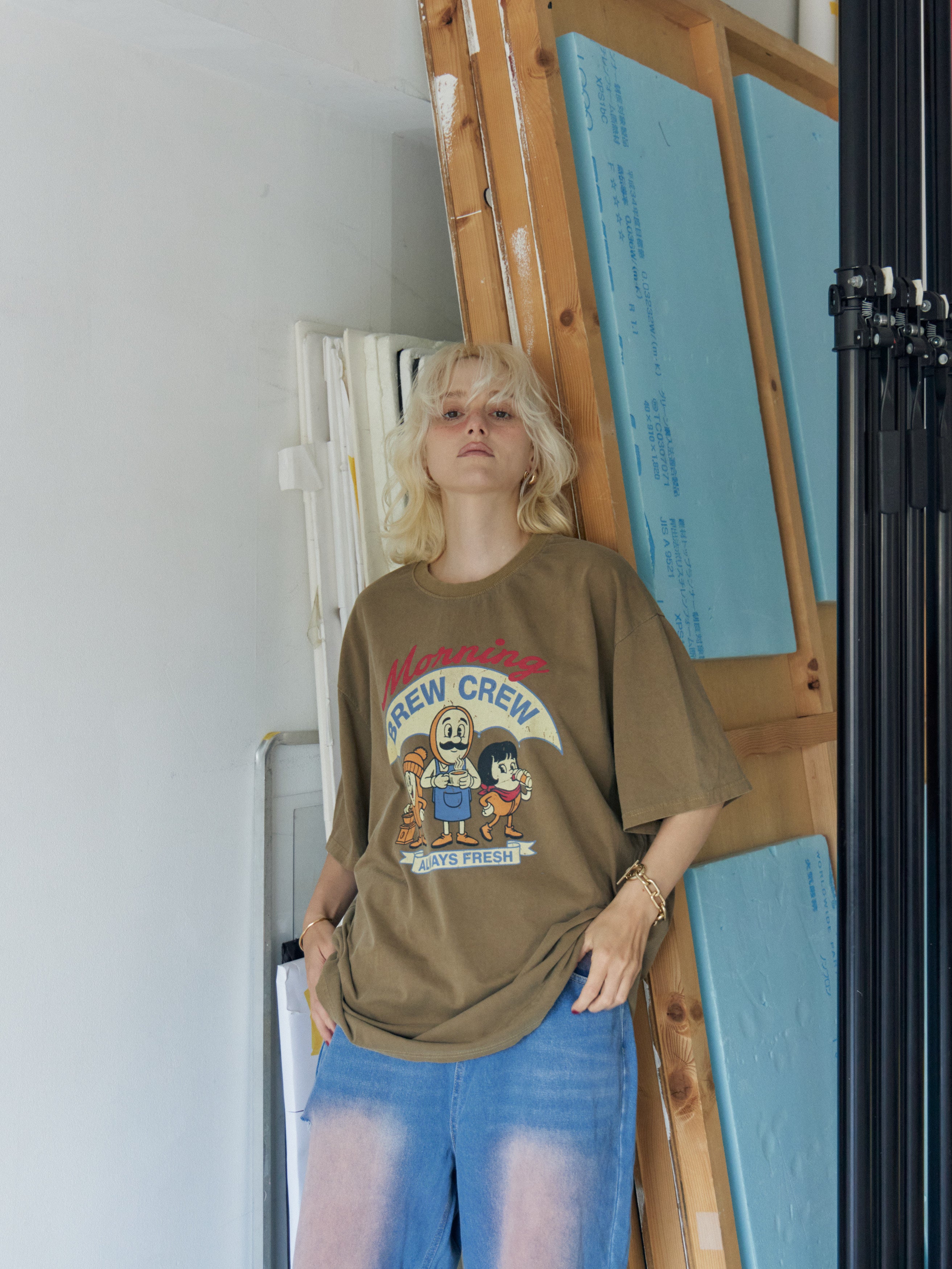 Morning Crew Vintage Tee