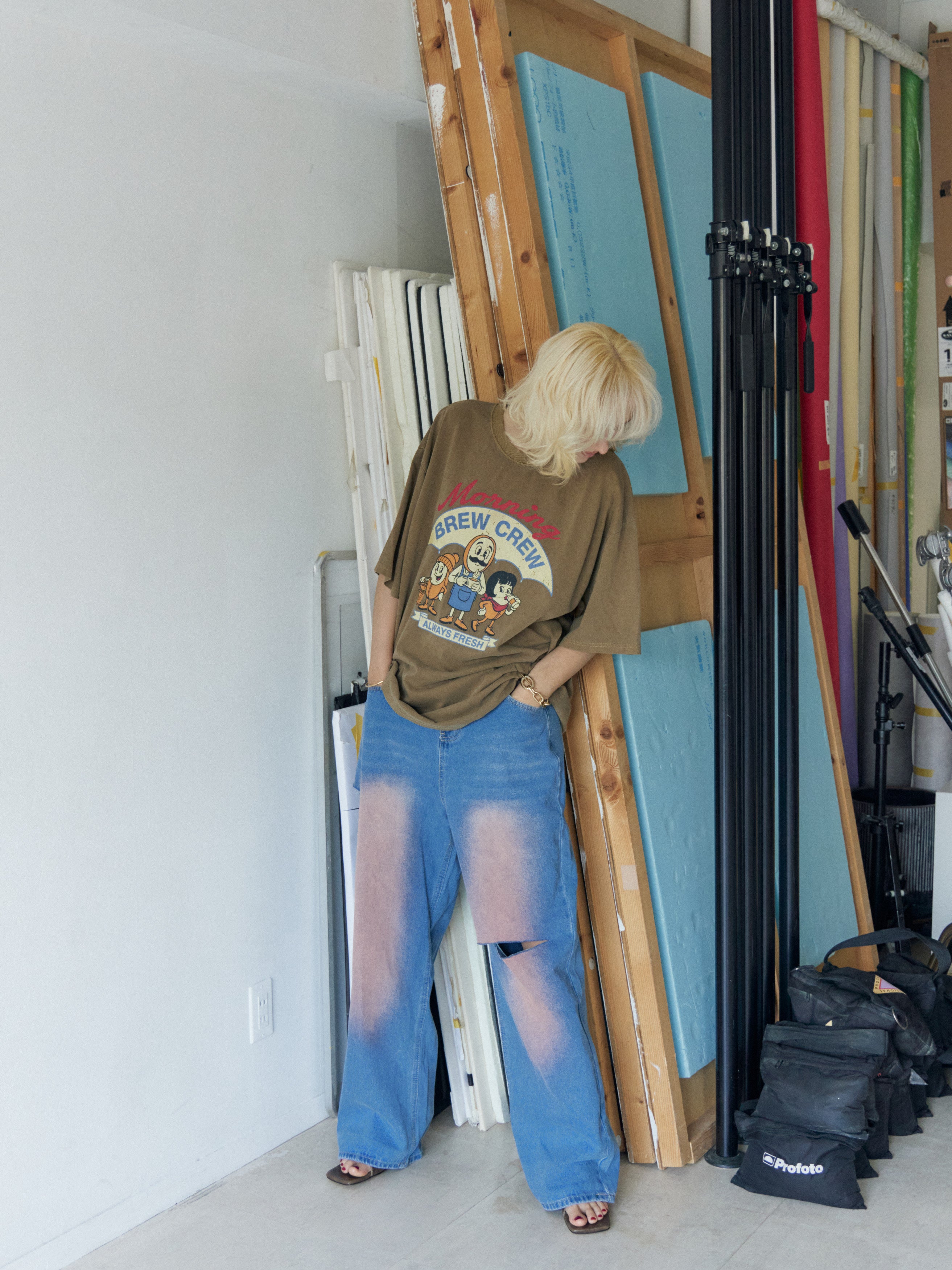 Morning Crew Vintage Tee