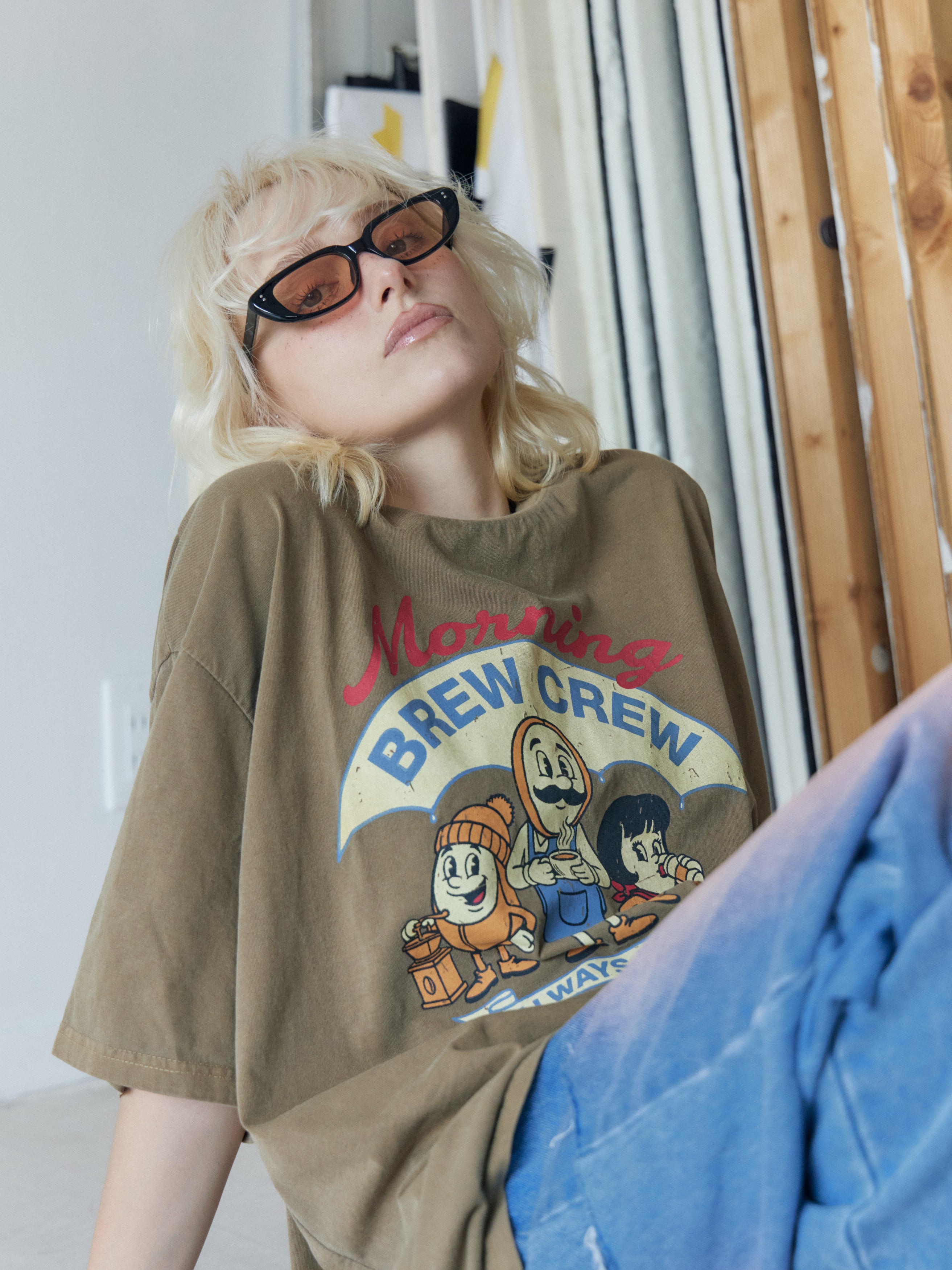 Morning Crew Vintage Tee