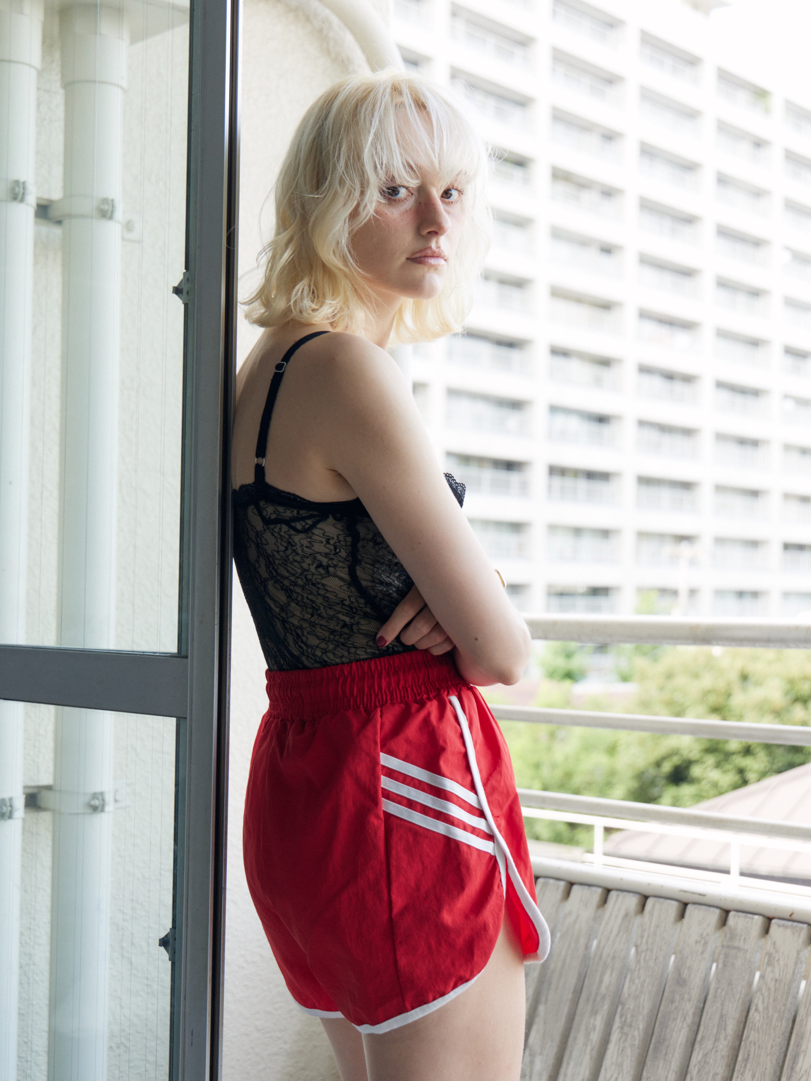 Retro Track Short Pants