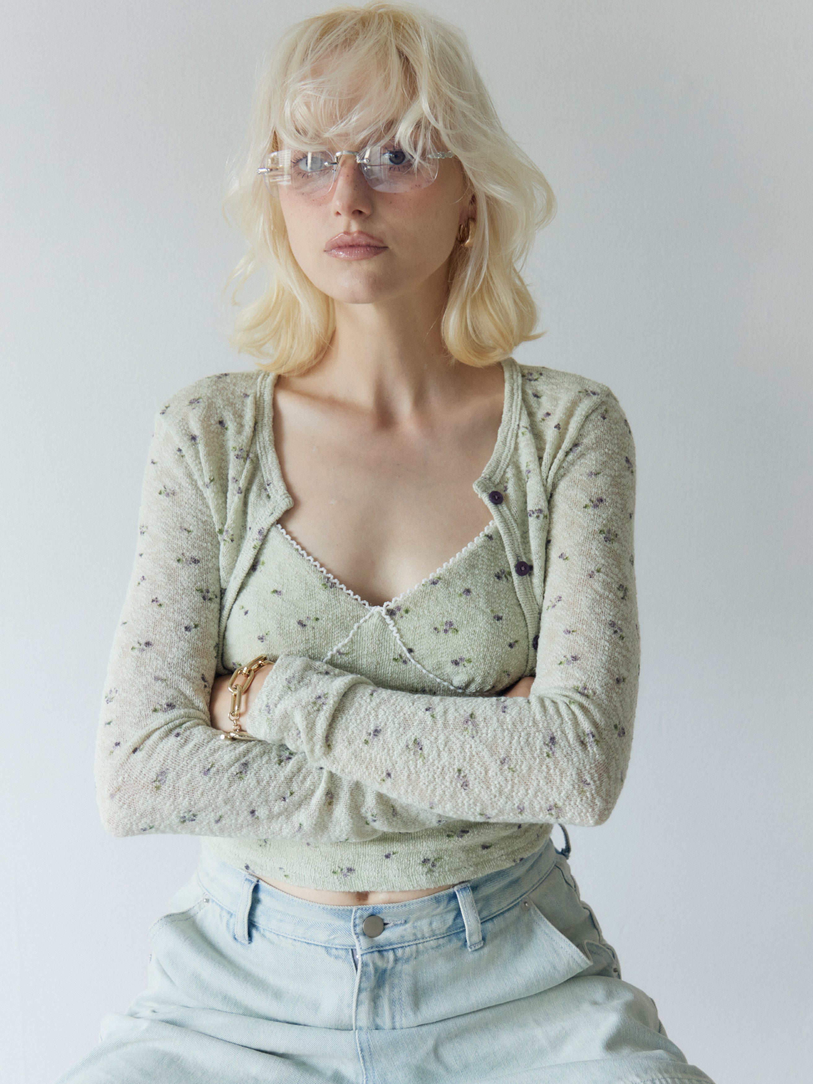 Misty Flower 2piece Set