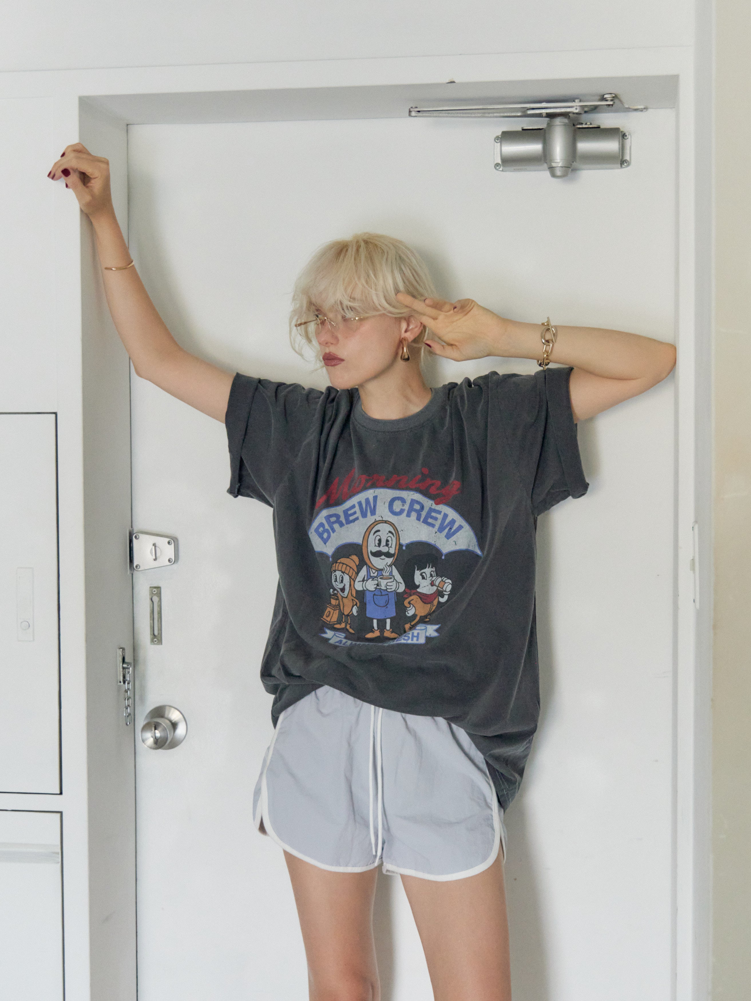 Morning Crew Vintage Tee