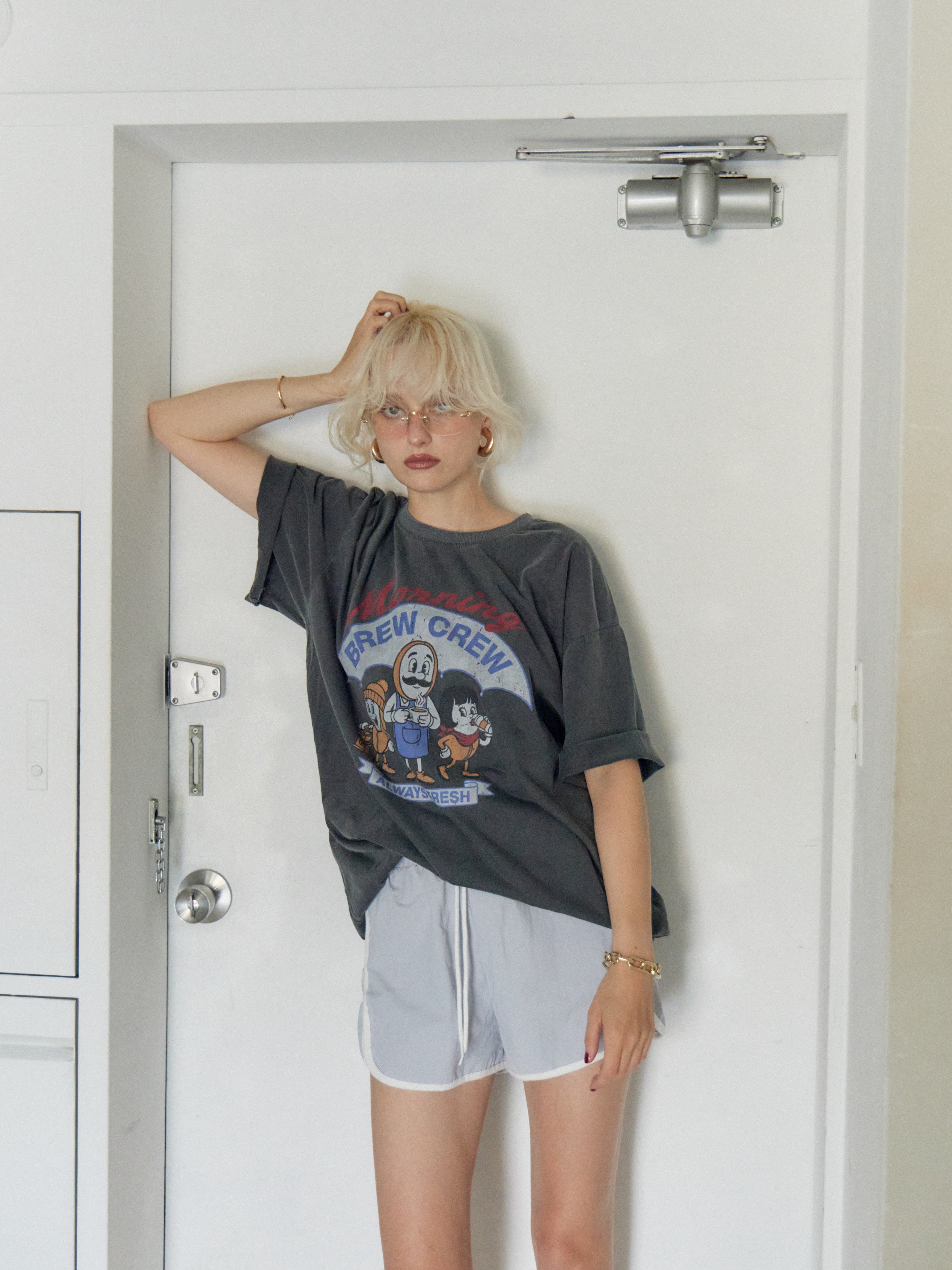 Morning Crew Vintage Tee