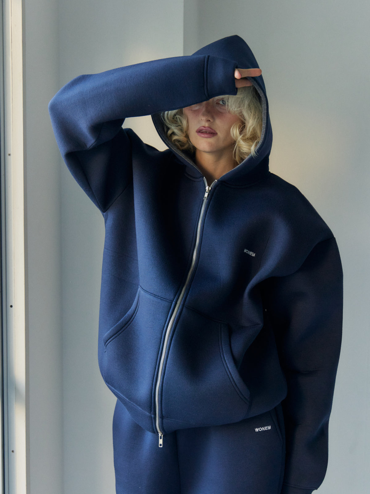 Double Face Logo Pants