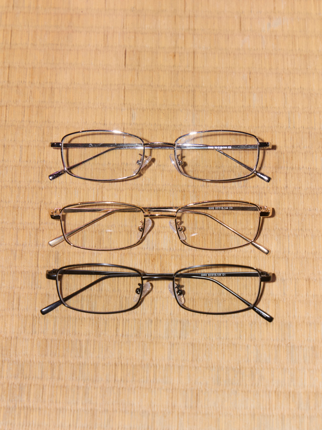 【W.E.Y】Sharp Line Glasses