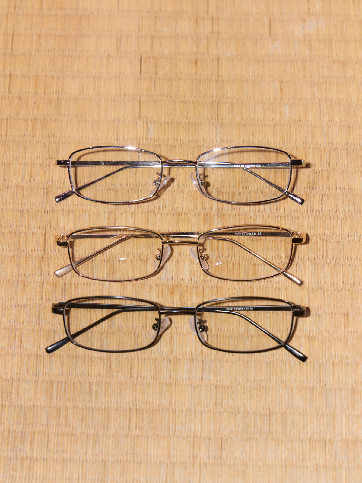 【W.E.Y】Sharp Line Glasses