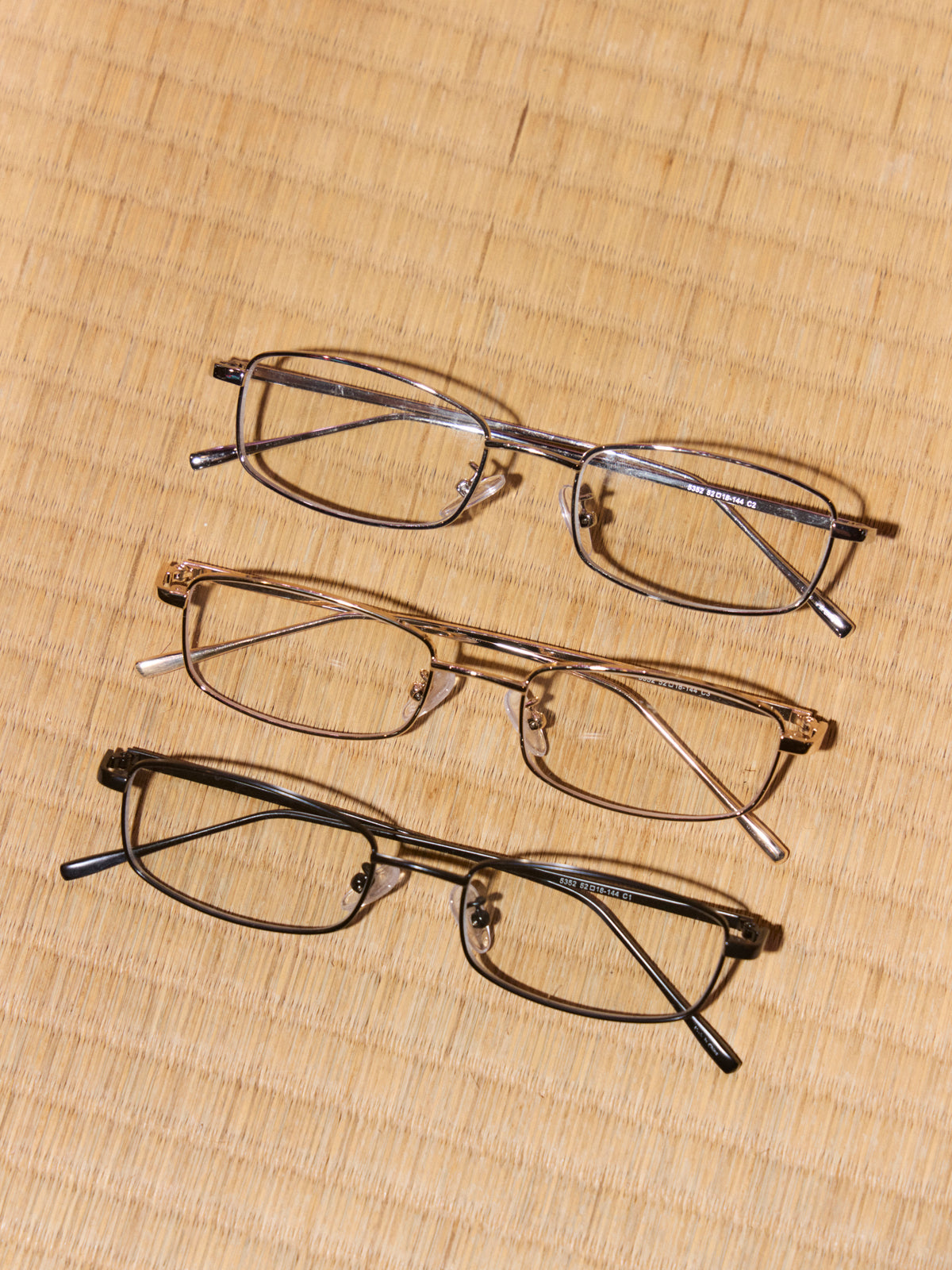 【W.E.Y】Sharp Line Glasses