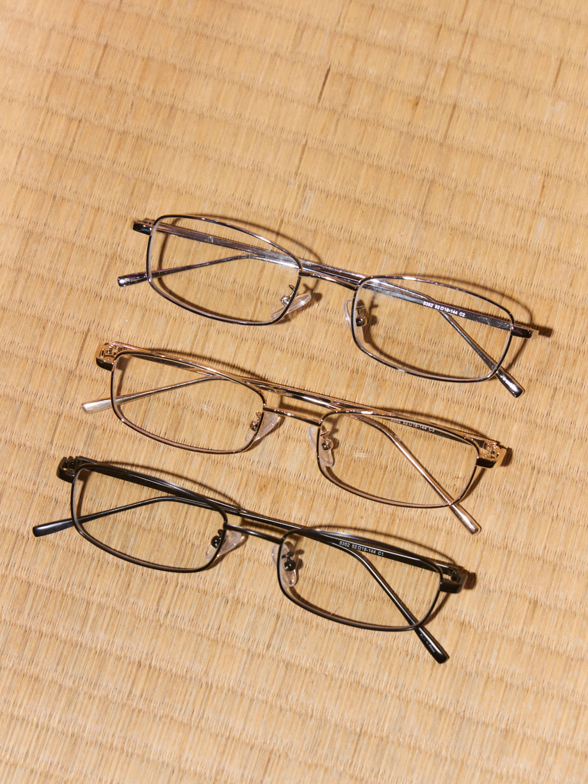 【W.E.Y】Sharp Line Glasses