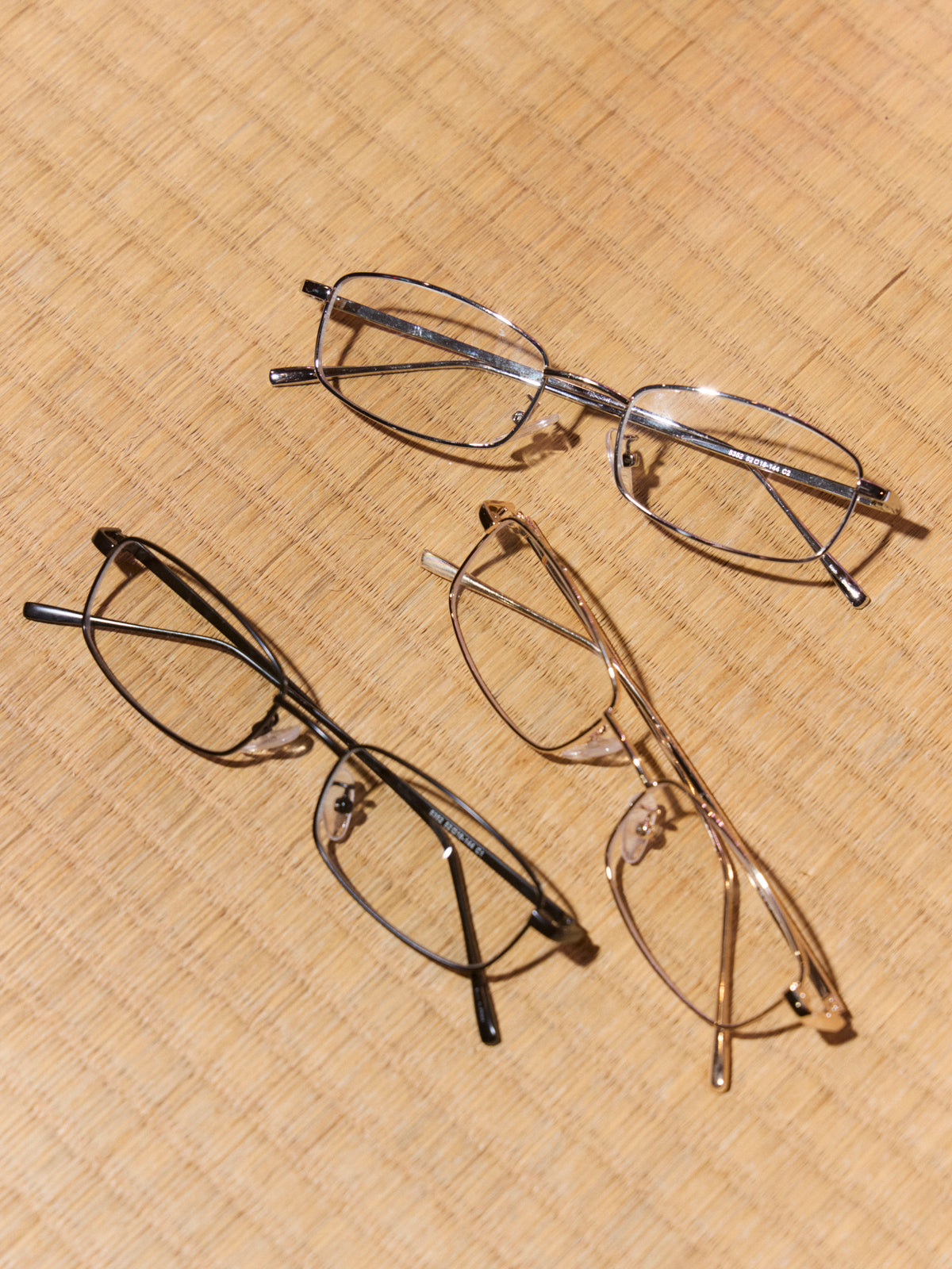 【W.E.Y】Sharp Line Glasses