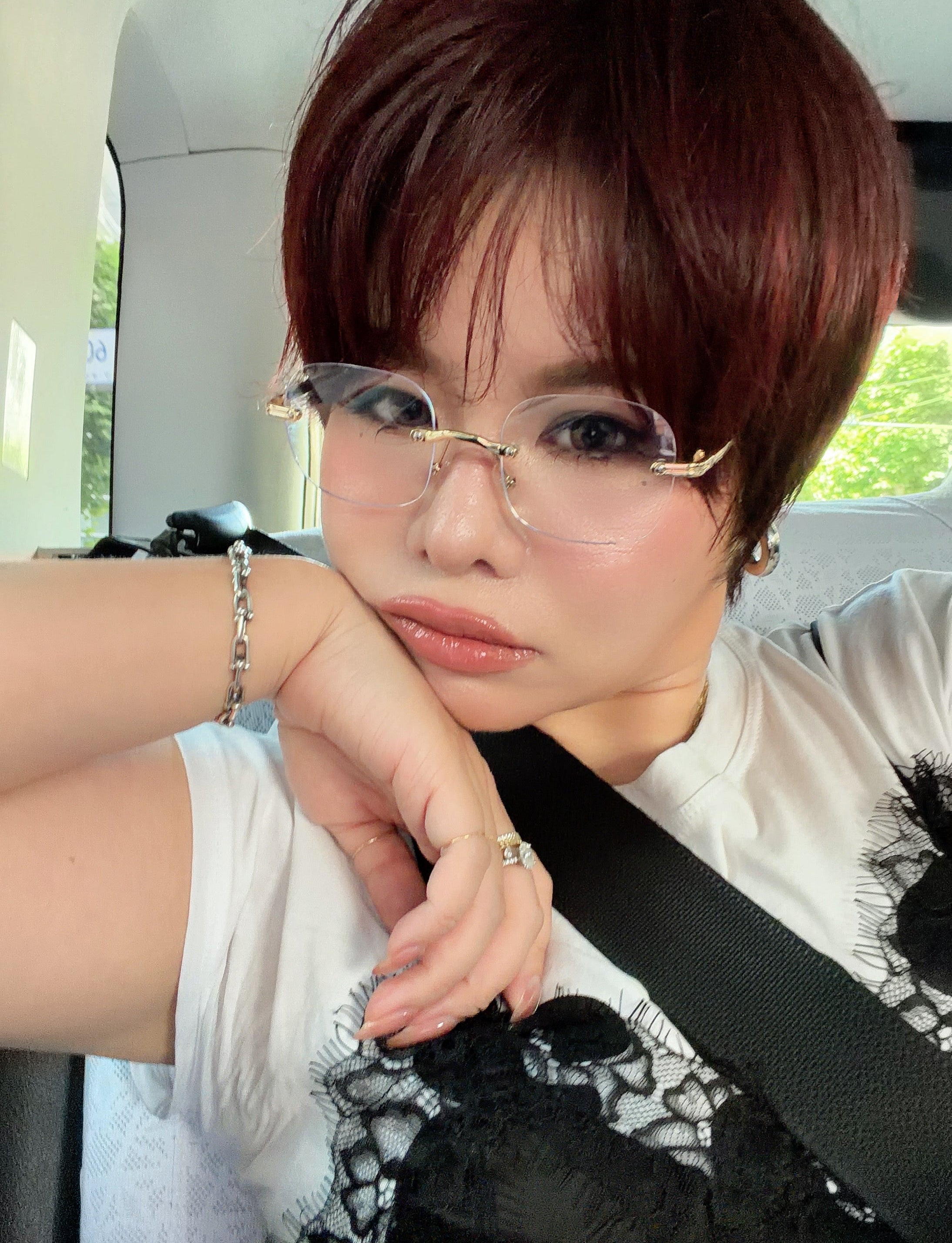 【W.E.Y】Muse Rimless Eyewear