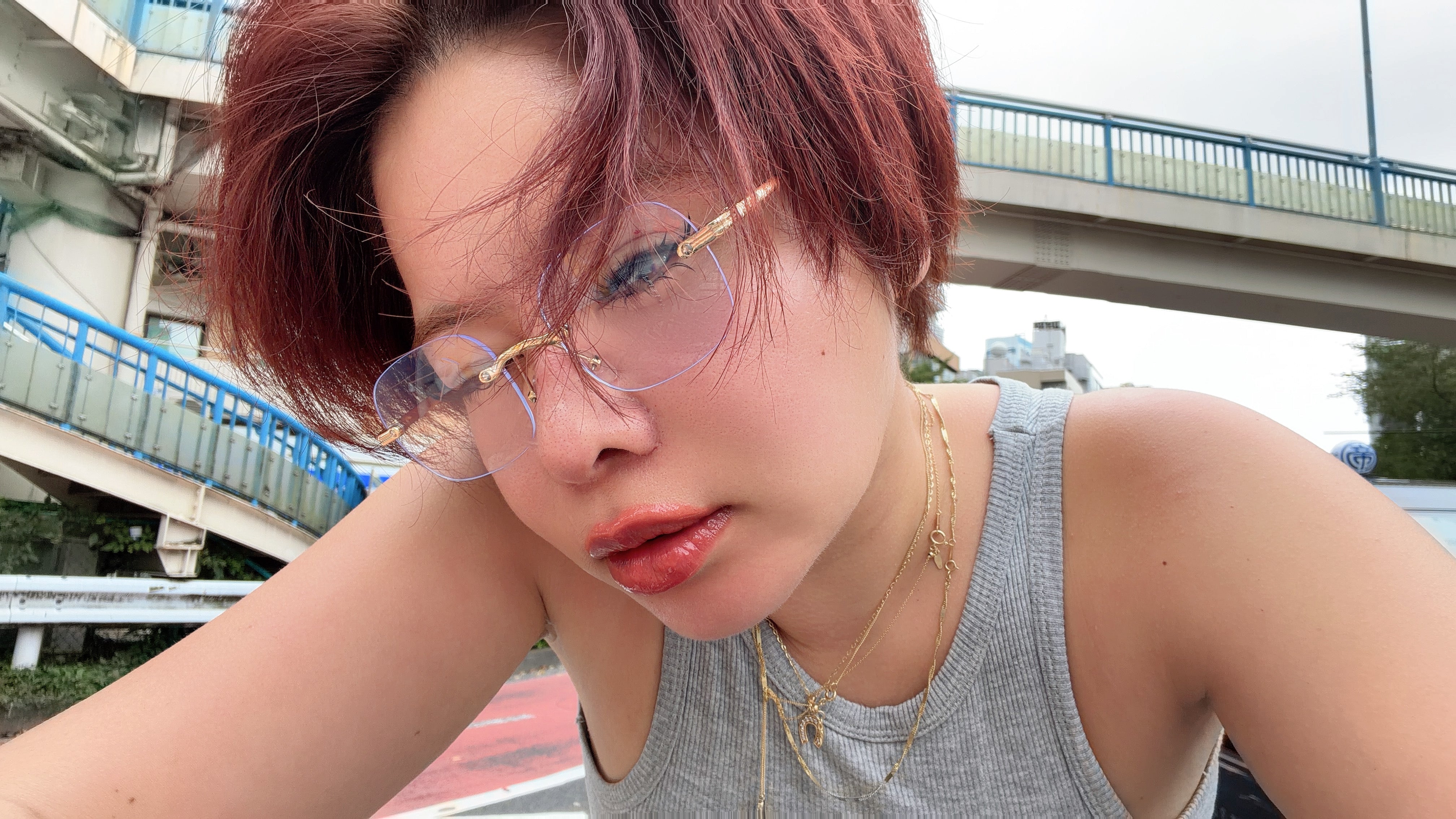【W.E.Y】Muse Rimless Eyewear