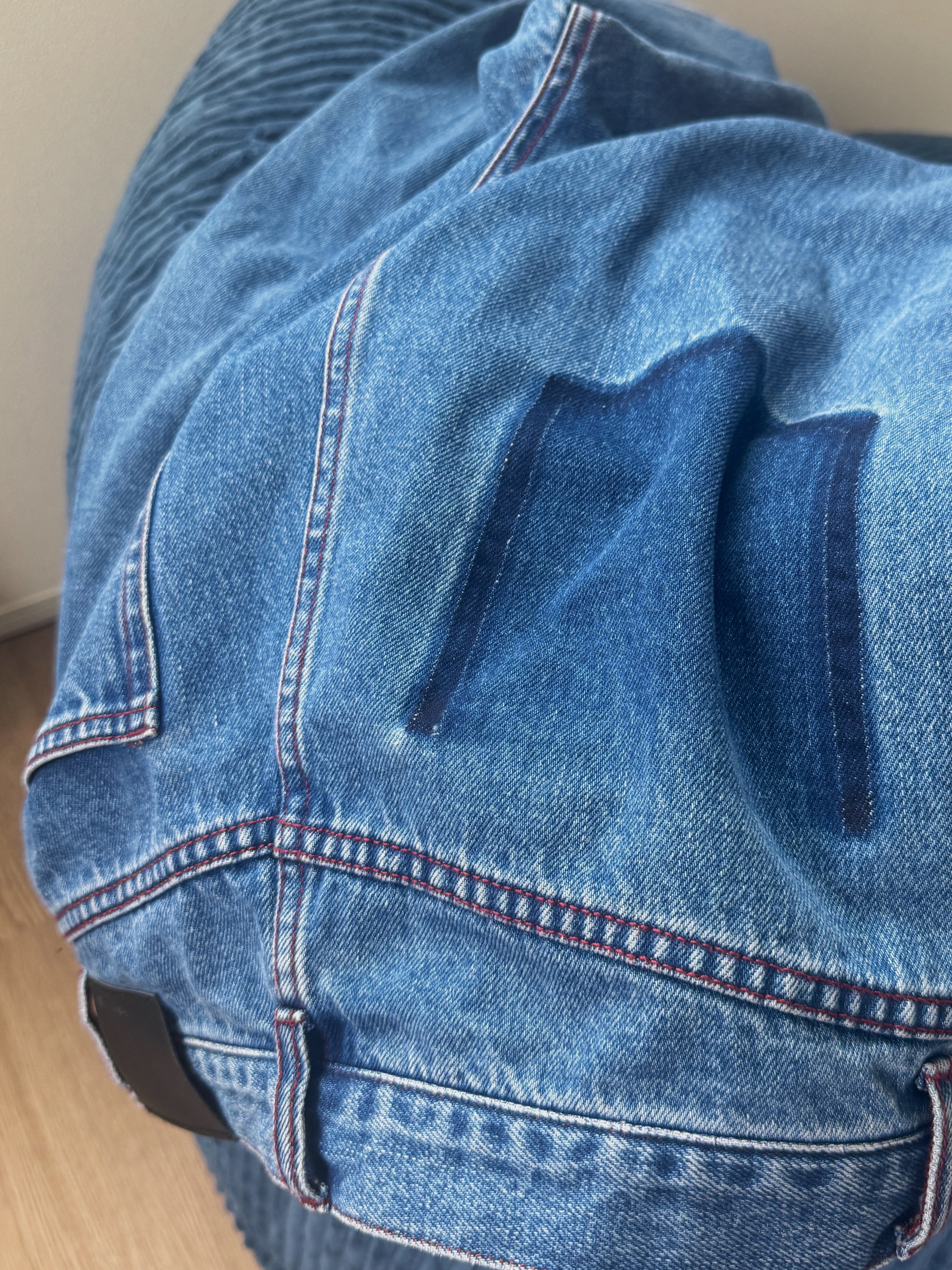 Trace Back Straight Jeans