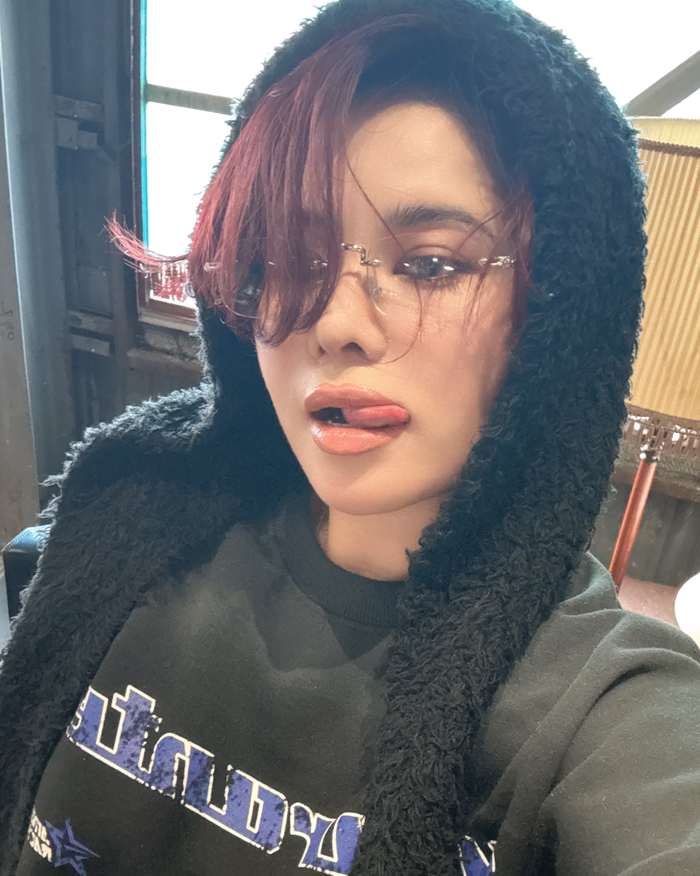 【W.E.Y】Airy Optical Rimless