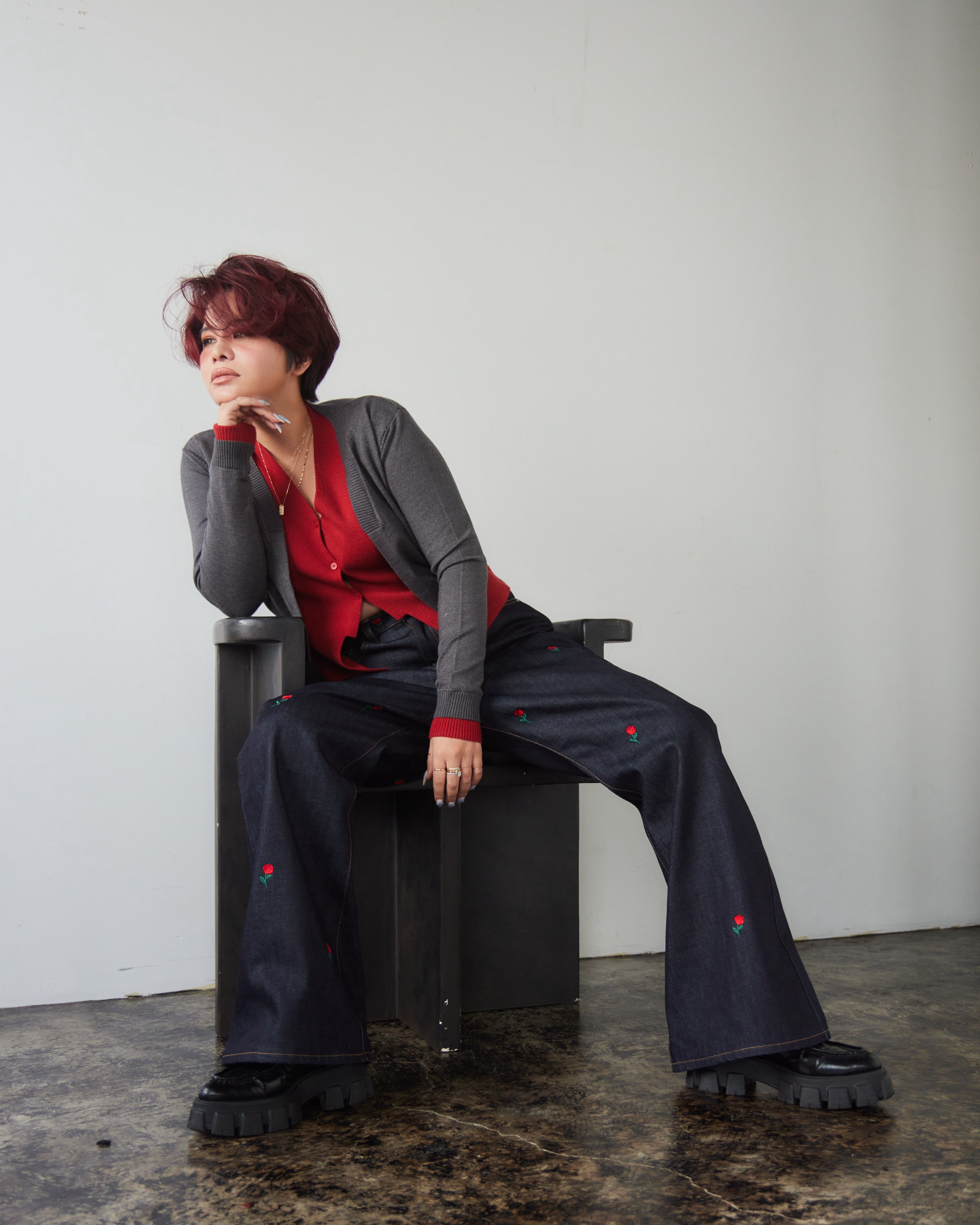 Playful Stitch Jeans