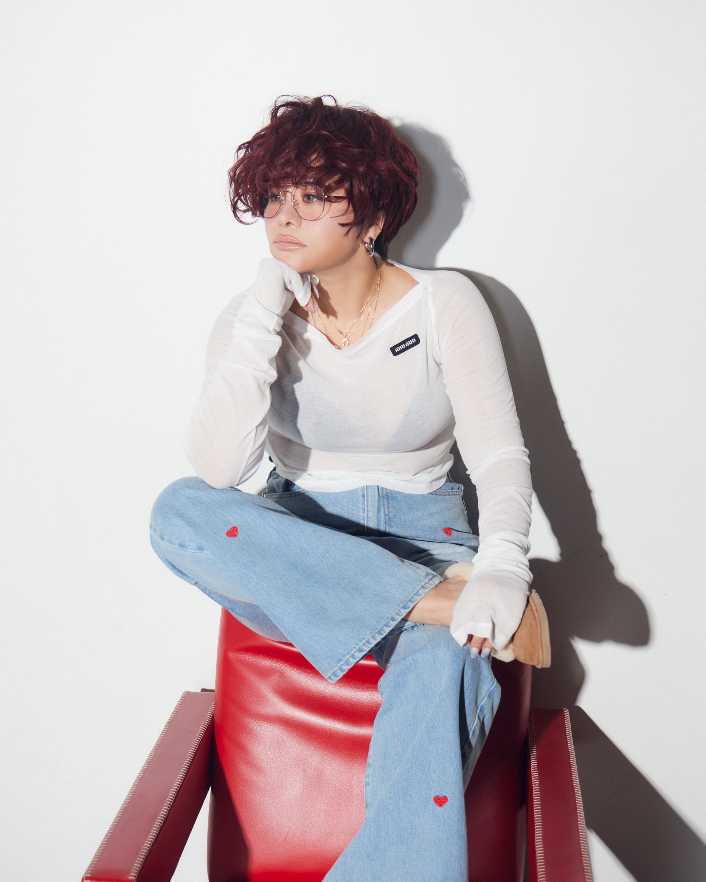 Playful Stitch Jeans