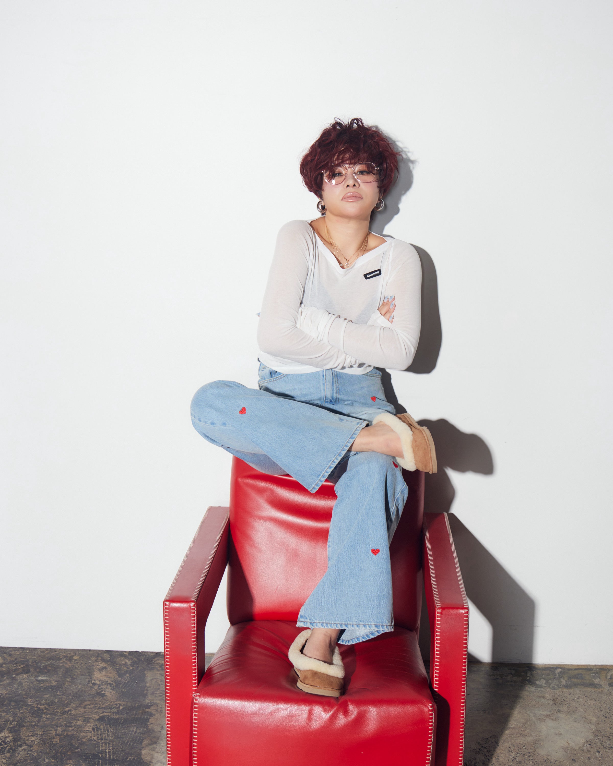 Playful Stitch Jeans