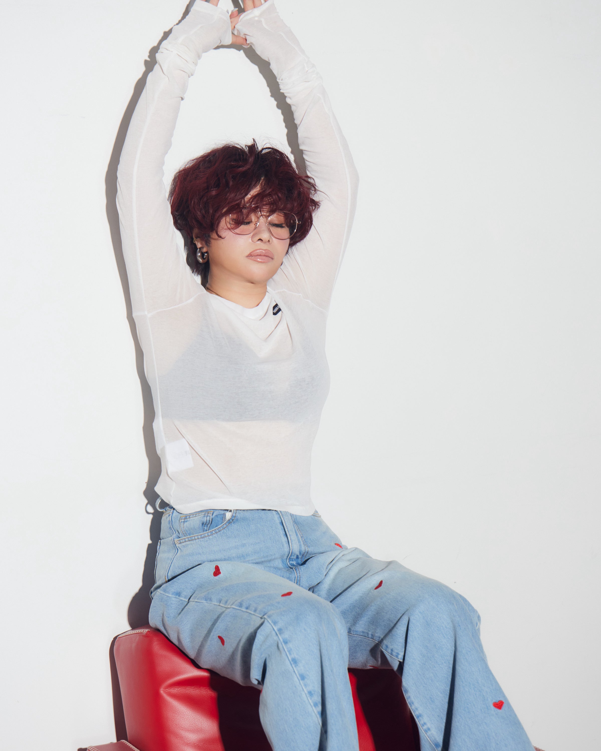 Playful Stitch Jeans