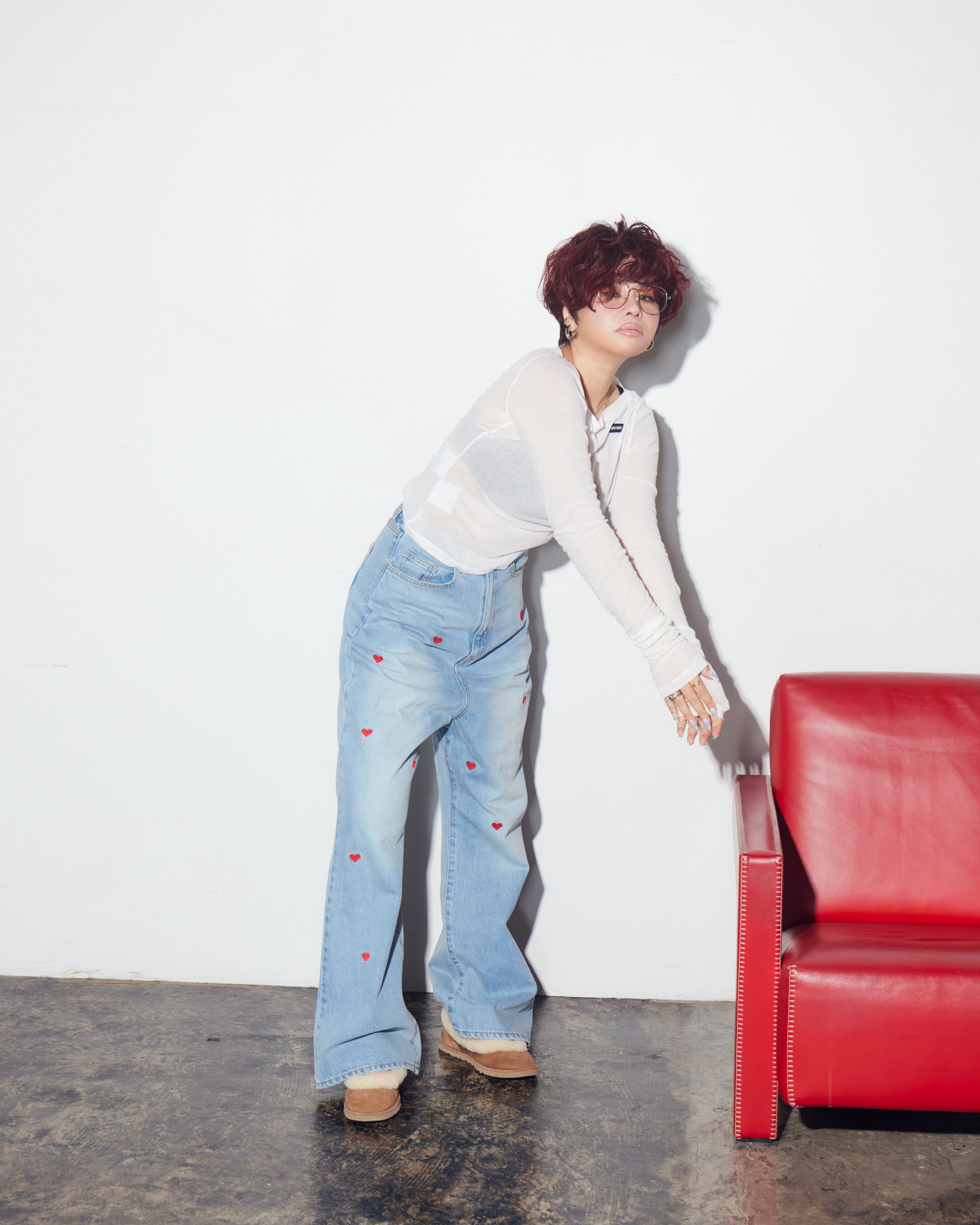 Playful Stitch Jeans