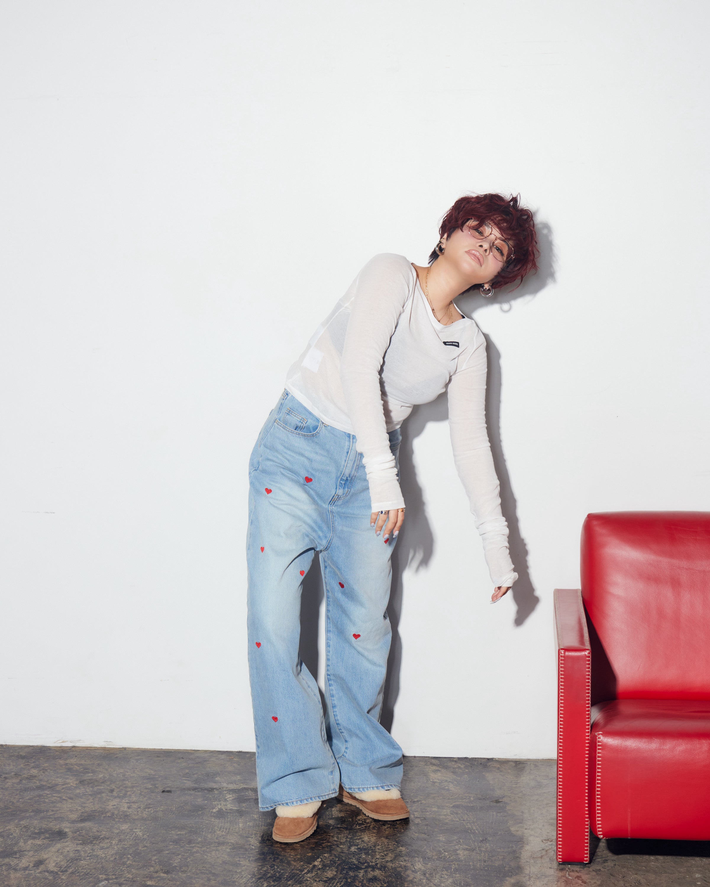 Playful Stitch Jeans