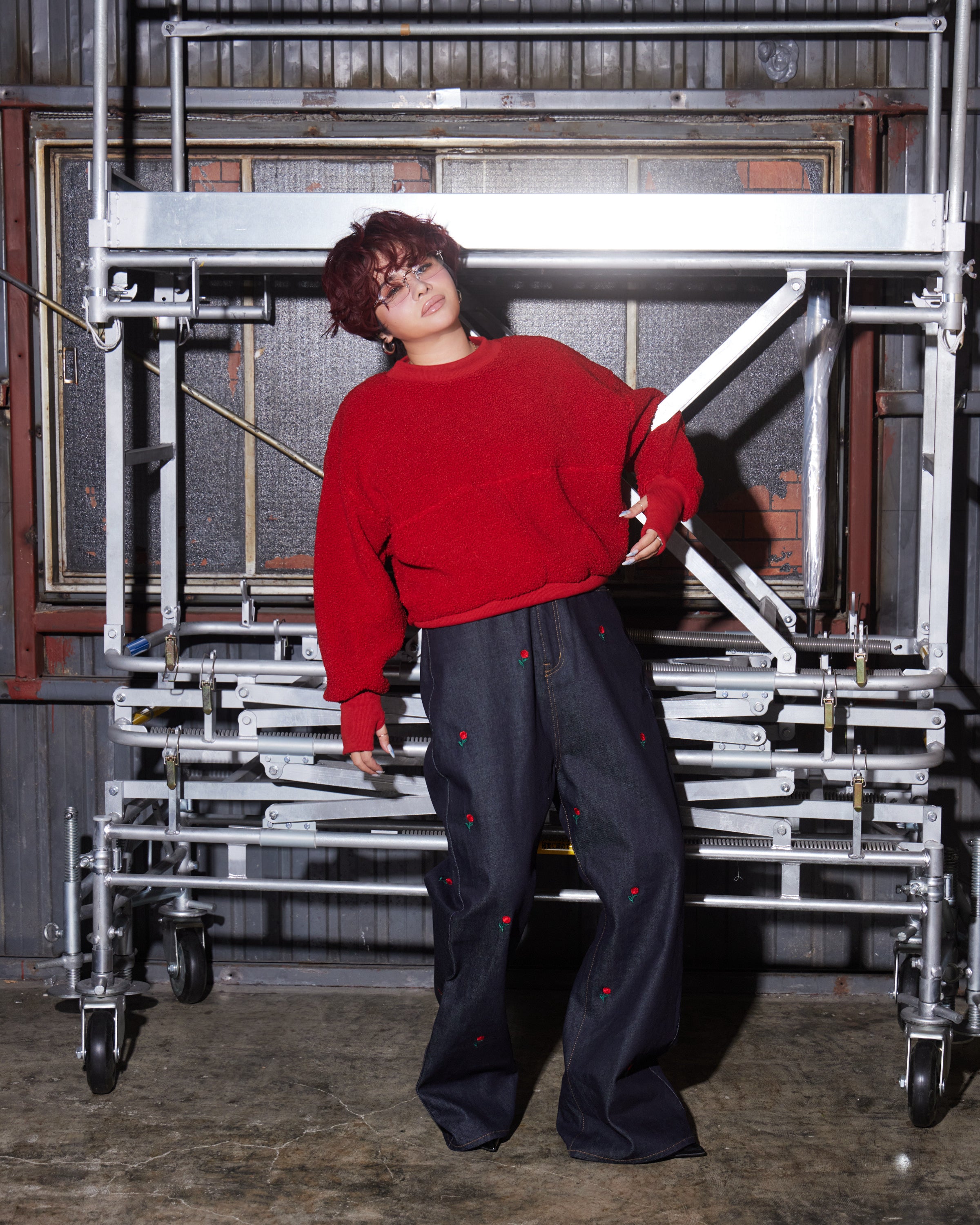 Playful Stitch Jeans