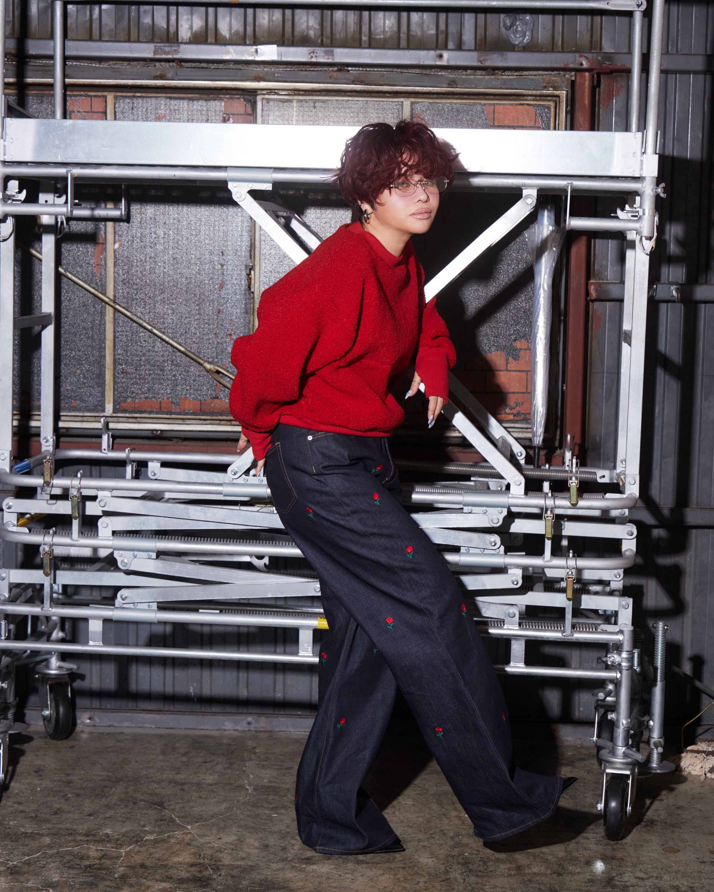 Playful Stitch Jeans