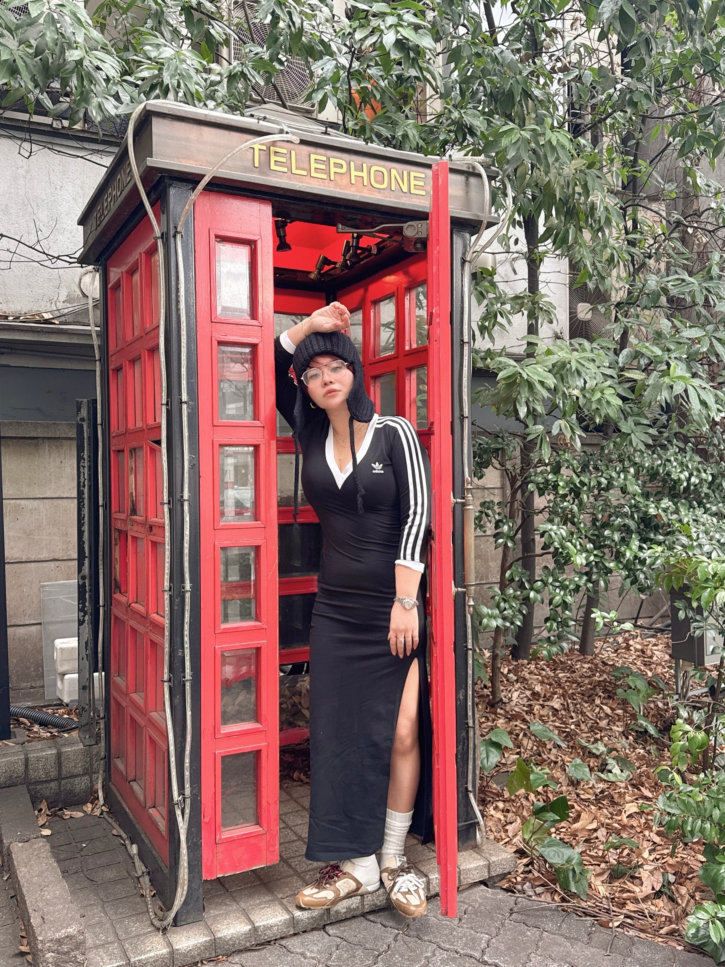 Rib Knit Earflap Beanie