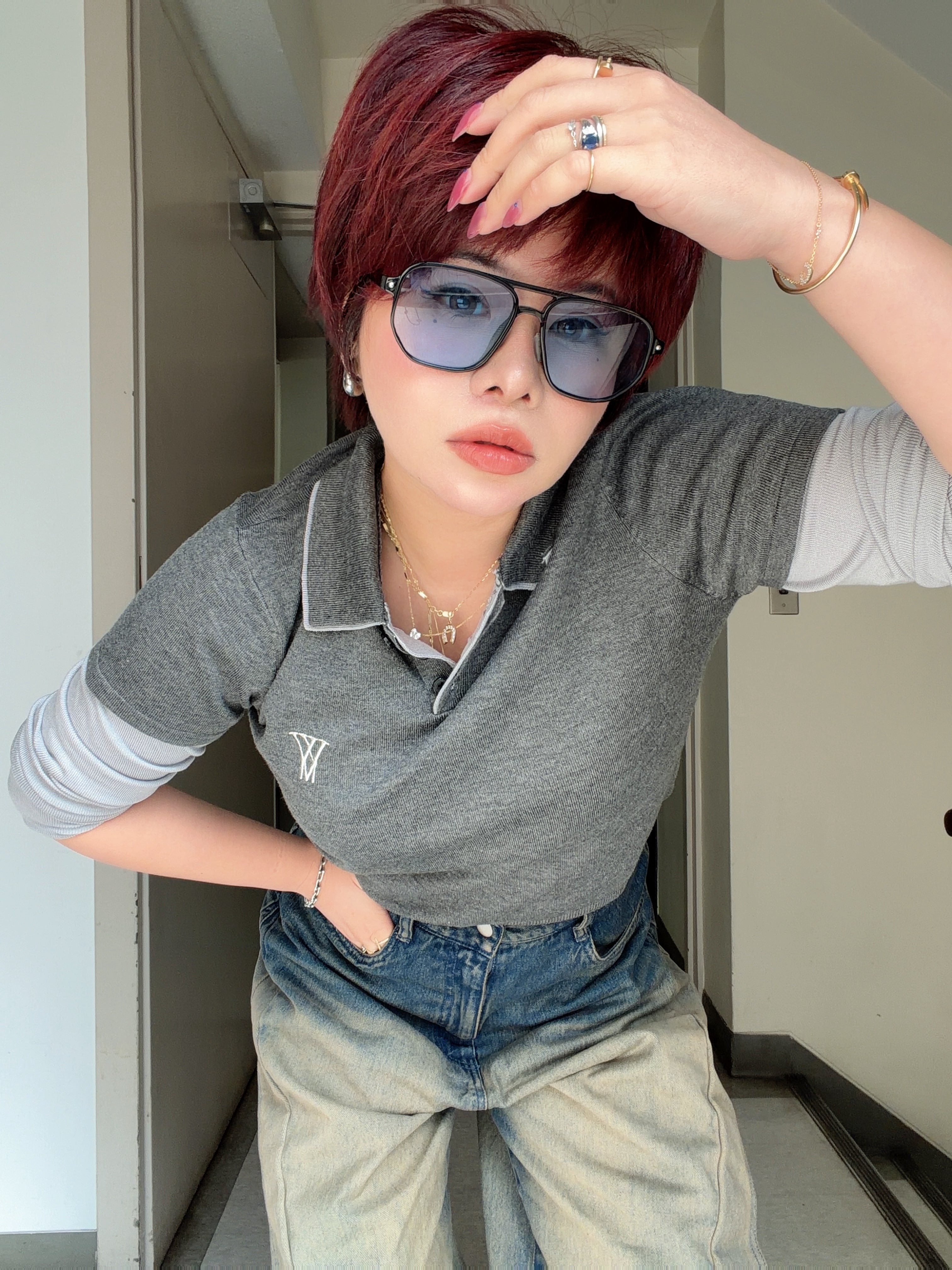 【W.E.Y】Shadow Mood Glasses
