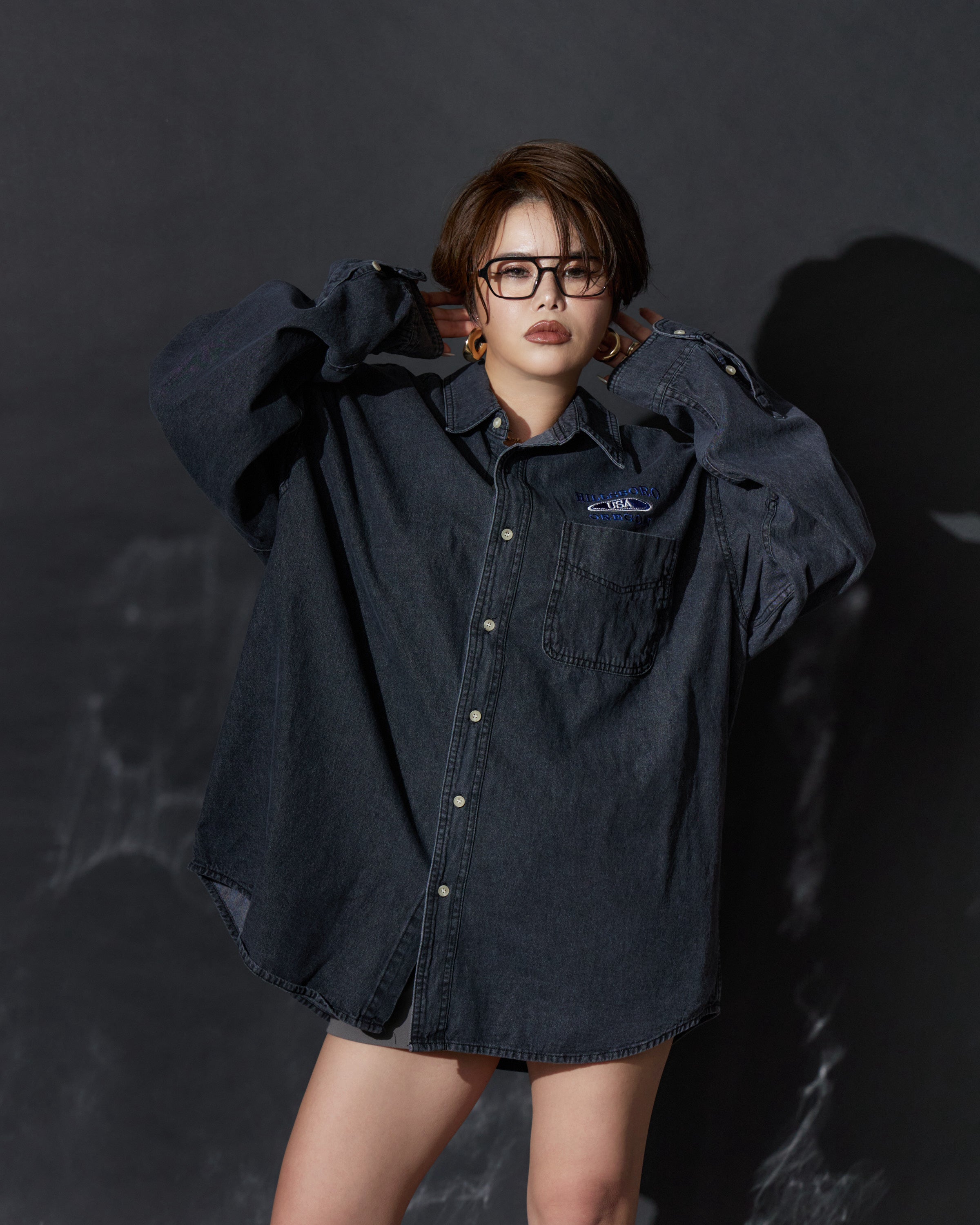 Vintage Wash Denim Shirt