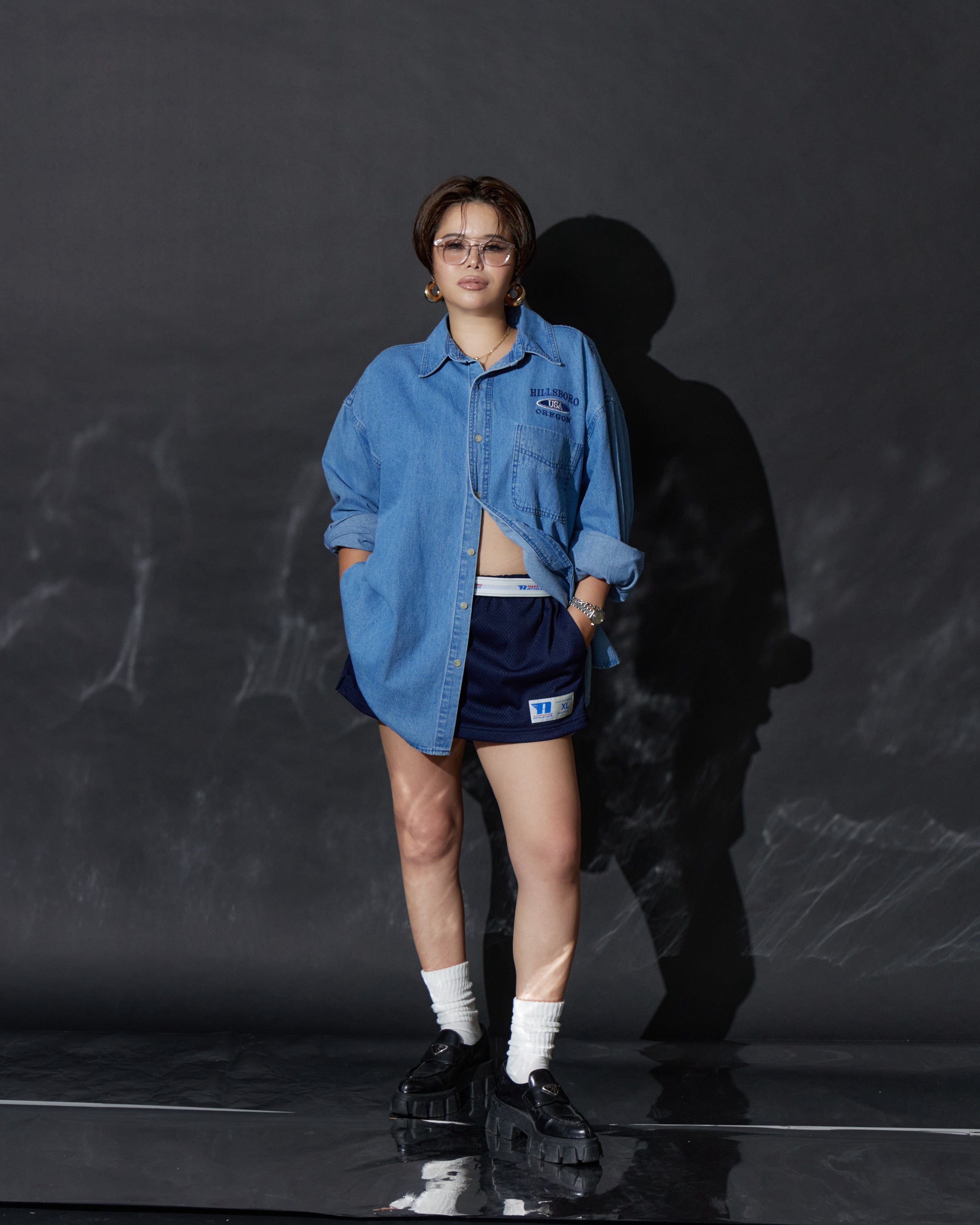 Vintage Wash Denim Shirt